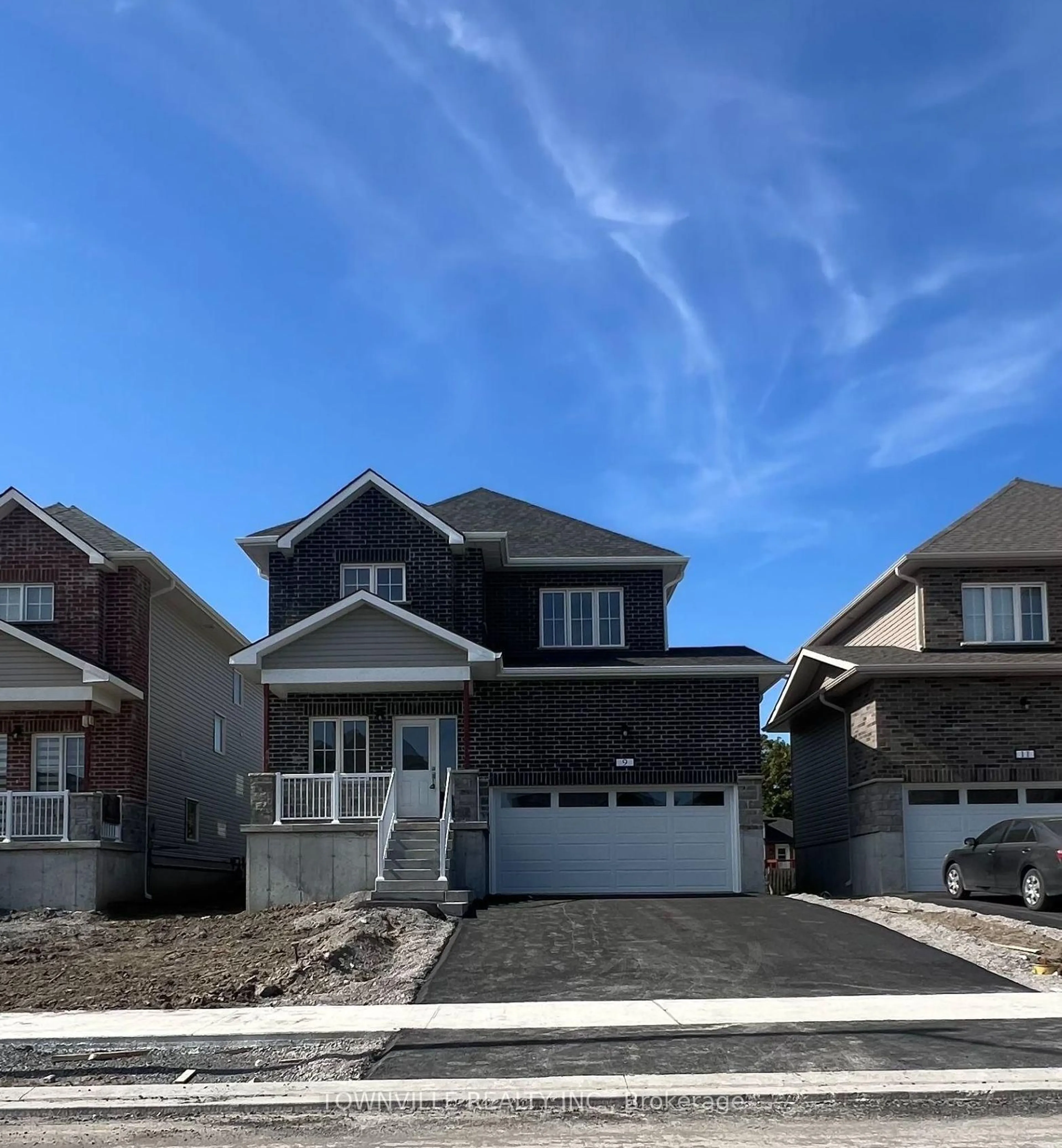Home with vinyl exterior material, street for 9 Bradden Cres, Belleville Ontario K8N 0T8