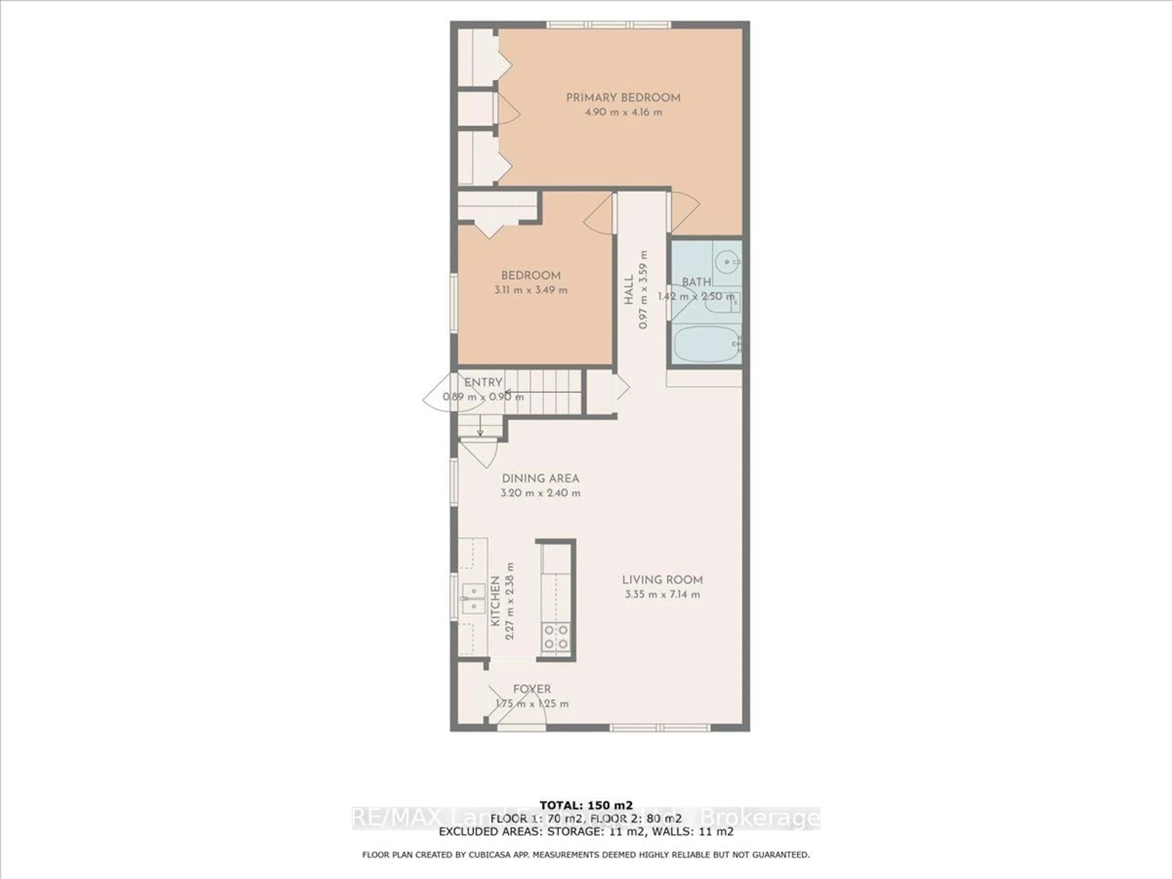 Floor plan for 263 Bricker St, Saugeen Shores Ontario N0H 2C1