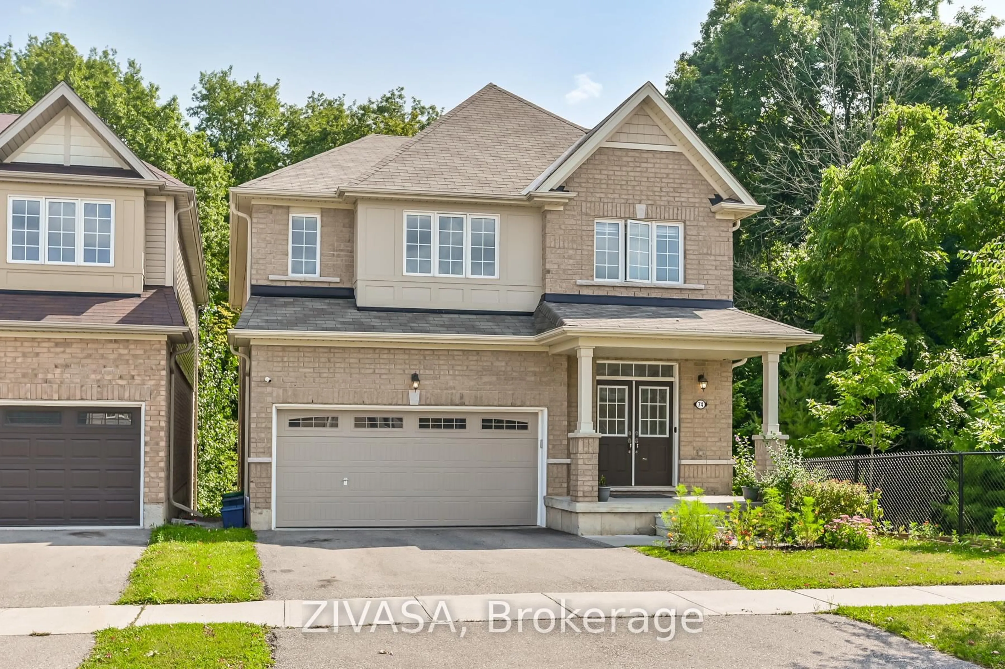 Home with brick exterior material, street for 74 Sinden Rd, Brantford Ontario N3T 0P5