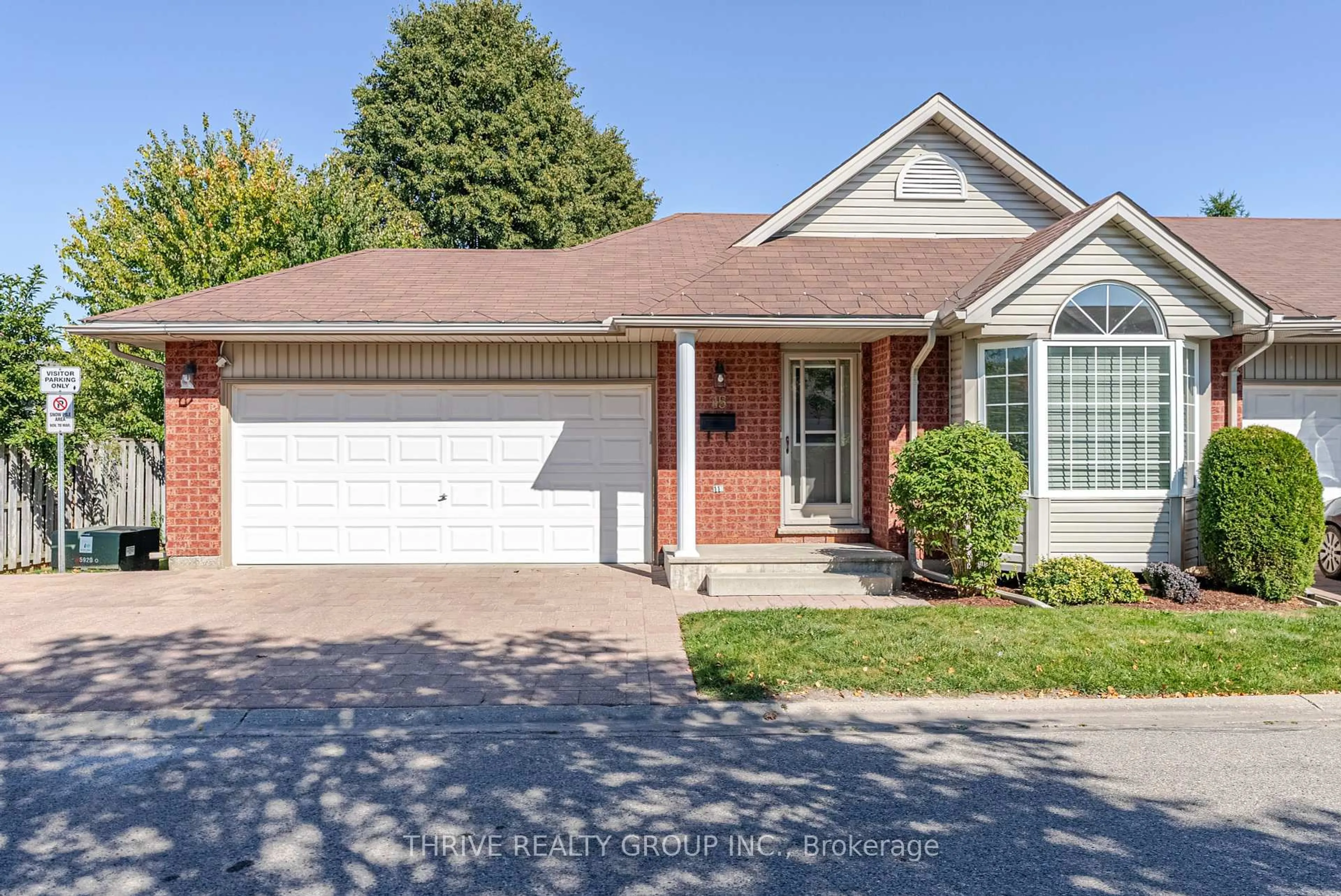 Home with brick exterior material, street for 875 Thistledown Way #15, London North Ontario N6G 5G5