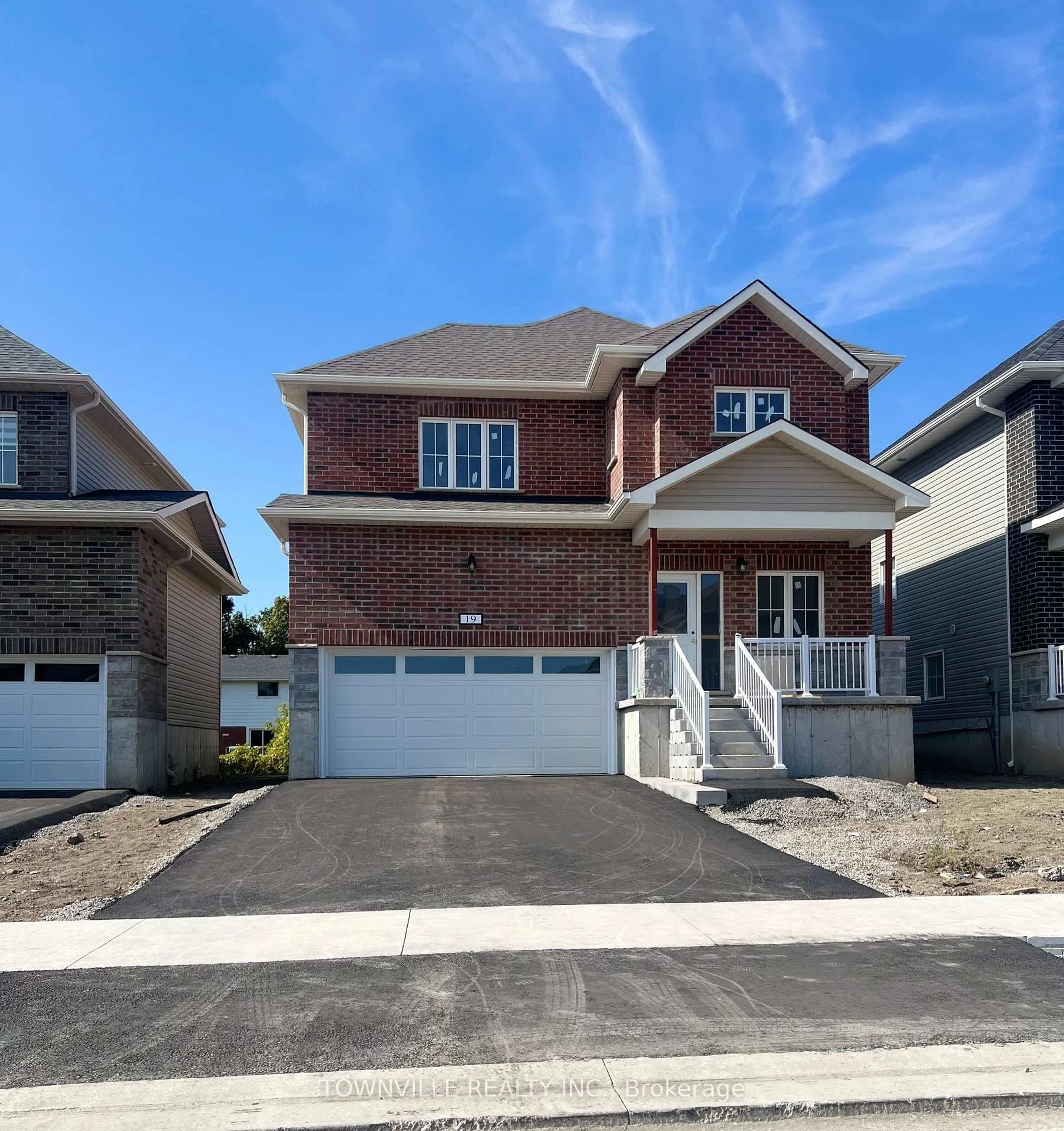 Home with brick exterior material, street for 19 Bradden Cres, Belleville Ontario K8N 0T8
