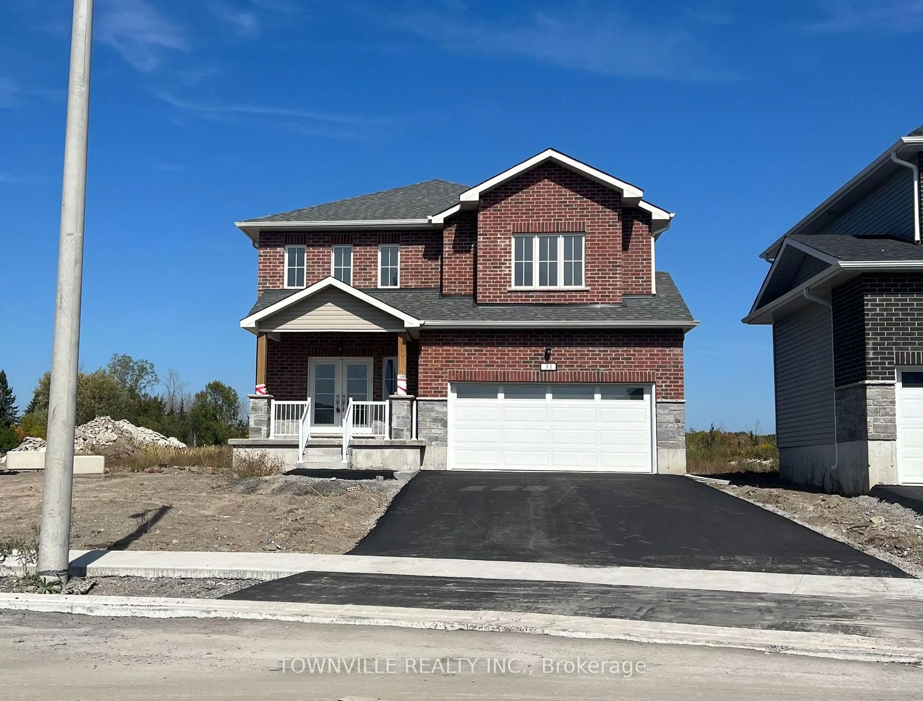 Home with brick exterior material, street for 31 Bradden Cres, Belleville Ontario K8N 0T8