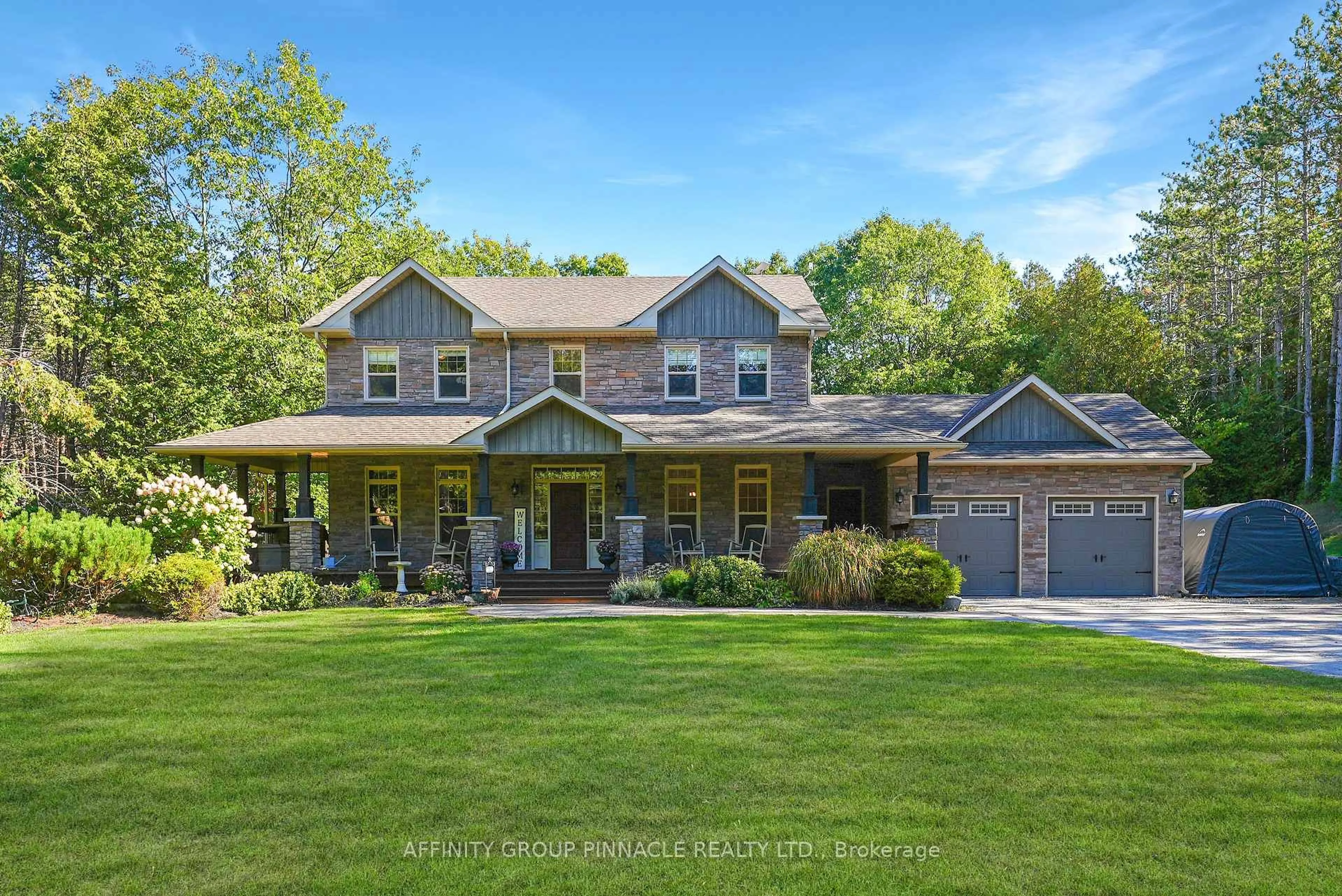 Home with brick exterior material, unknown for 297 St Luke's Rd, Kawartha Lakes Ontario K9V 4R5