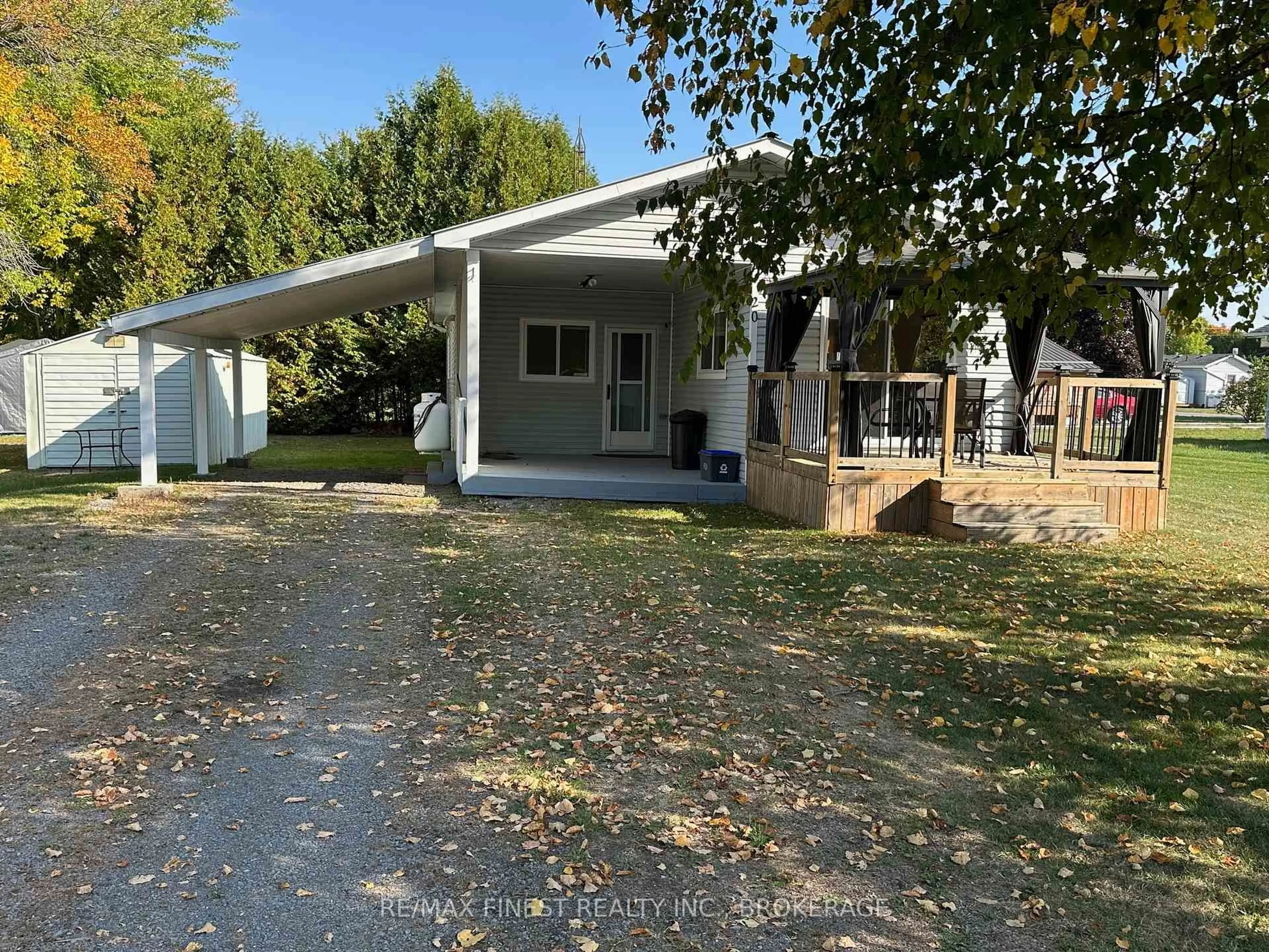 A pic from outside/outdoor area/front of a property/back of a property/a pic from drone, street for 4329 E.R. Orser Rd, Verona Ontario K0H 2W0