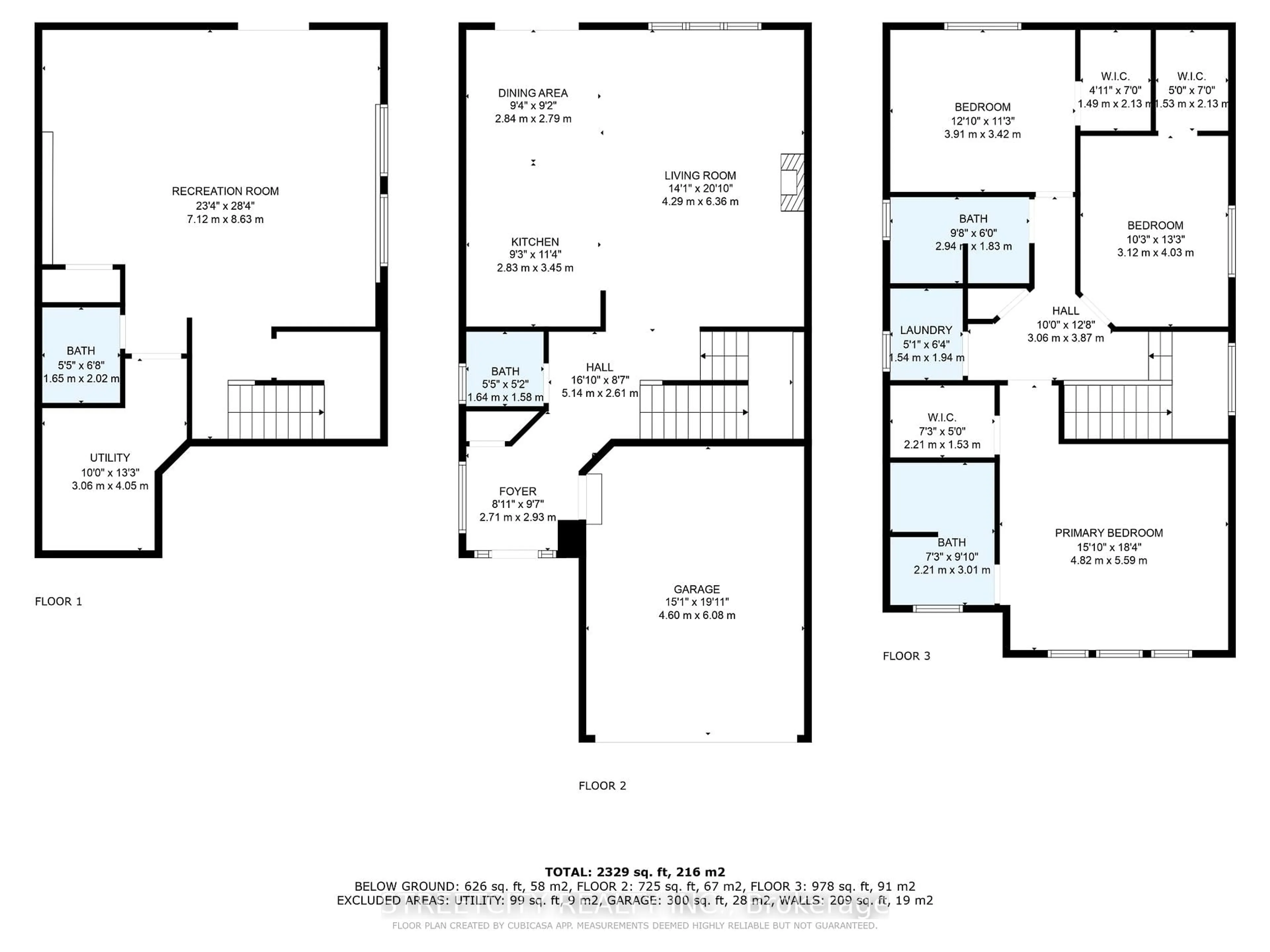 Floor plan for 1895 Frederick Cres, London East Ontario N5W 0A5