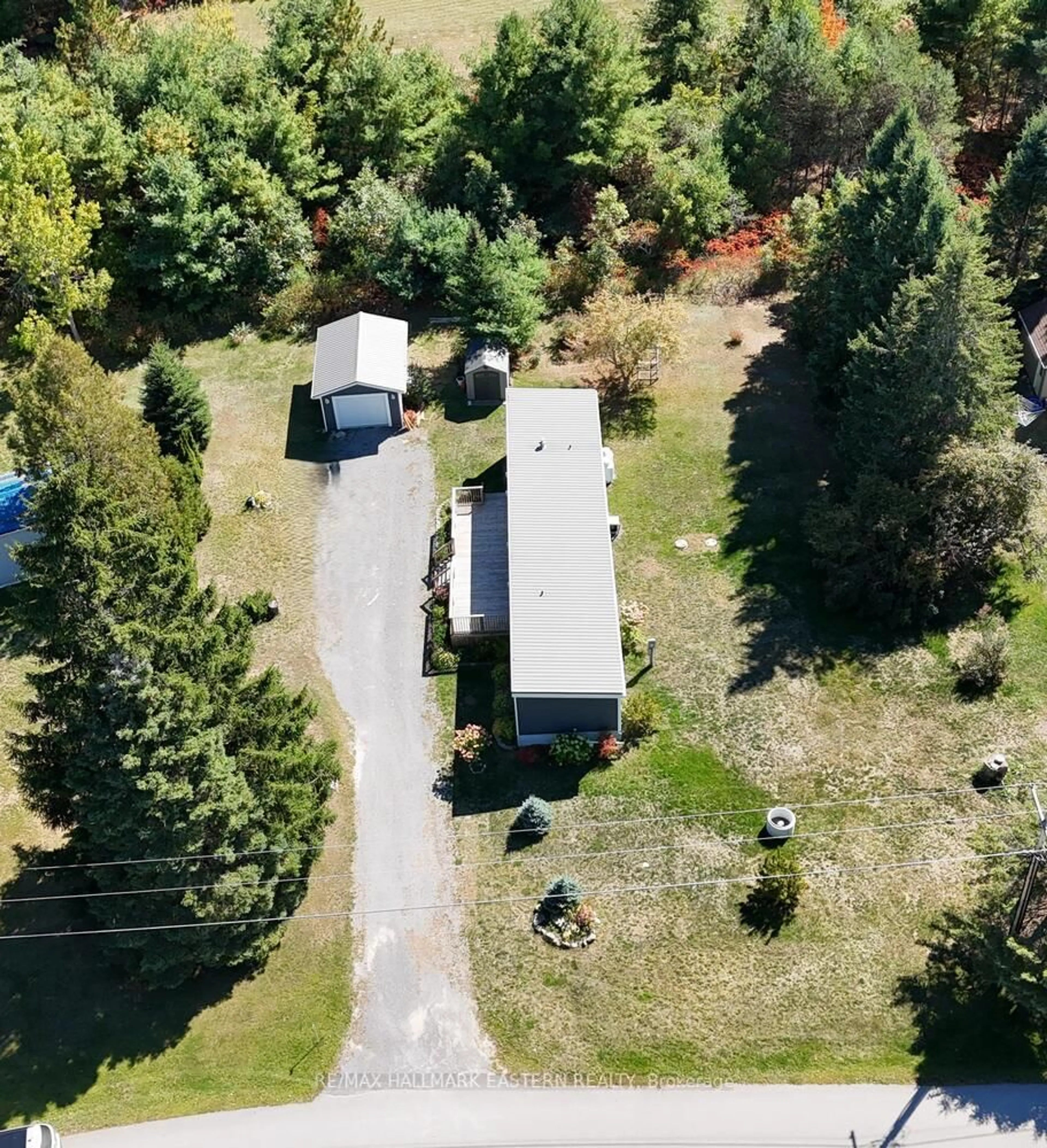 A pic from outside/outdoor area/front of a property/back of a property/a pic from drone, street for 35 Belmont St, Havelock-Belmont-Methuen Ontario K0L 1Z0