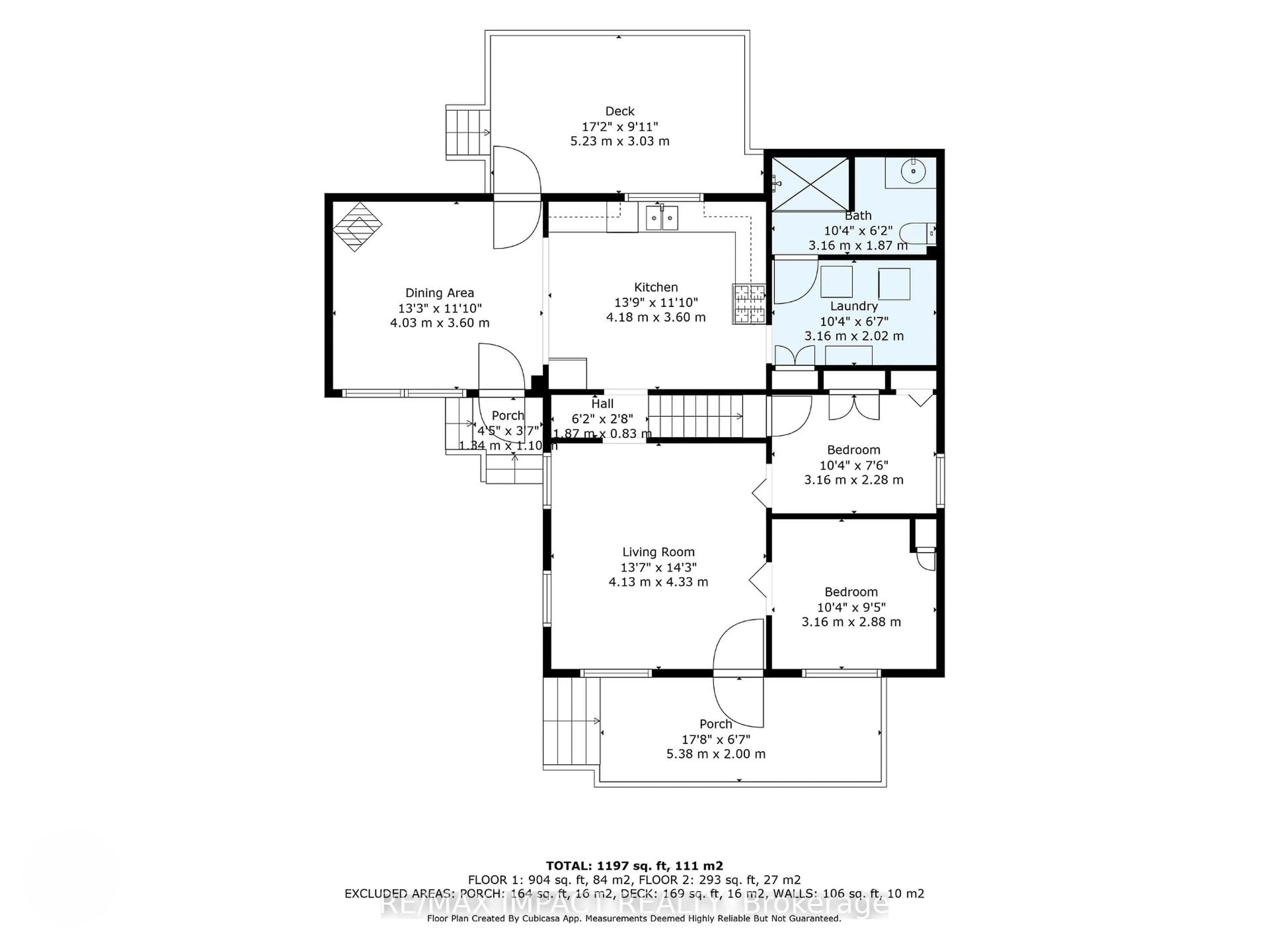 Floor plan for 355 Bond St, Cobourg Ontario K9A 3K7