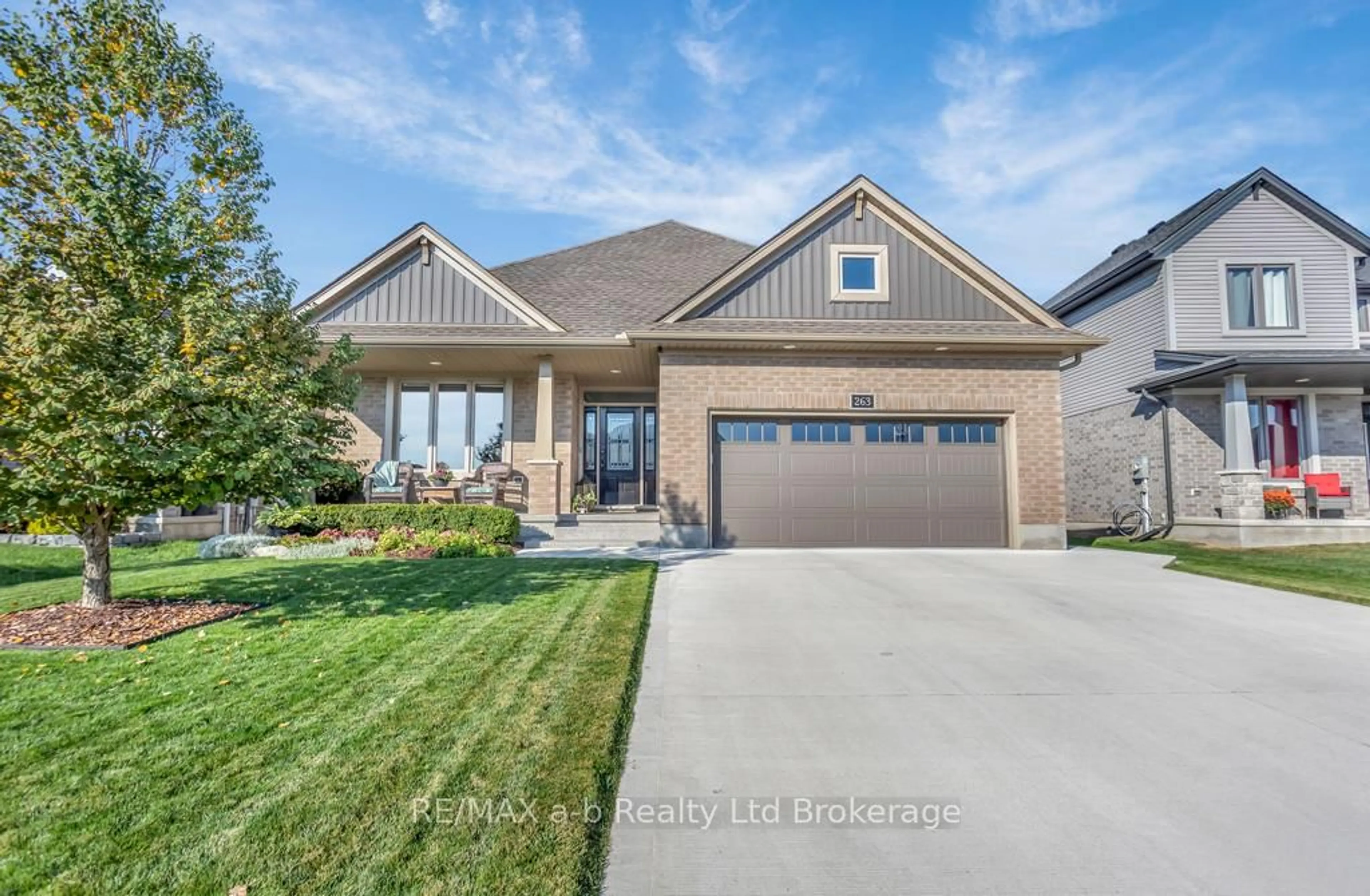 Home with brick exterior material, street for 263 Wilson Ave, Tillsonburg Ontario N4G 0H3