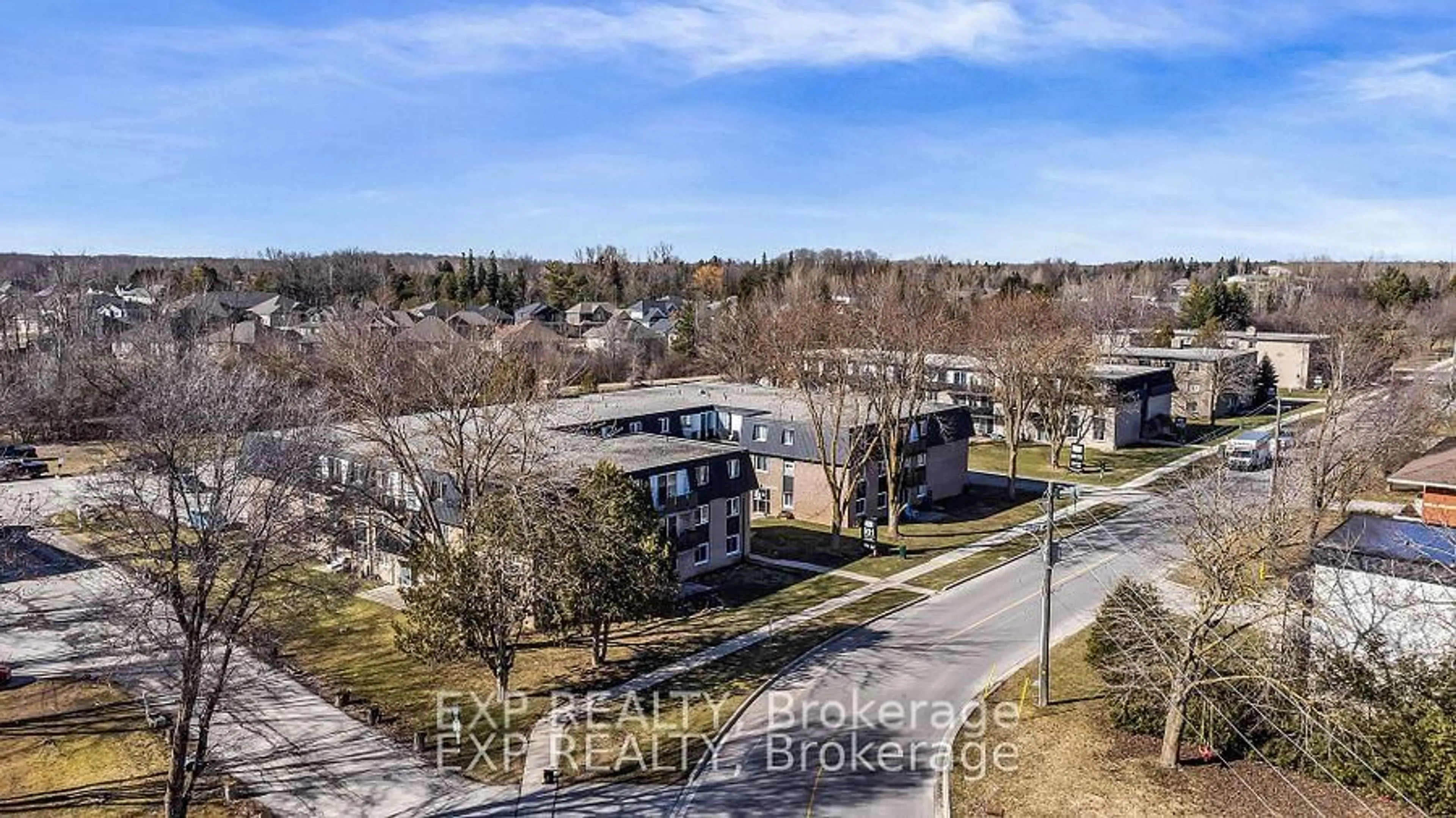 A pic from outside/outdoor area/front of a property/back of a property/a pic from drone, unknown for 601 Barber Ave #104, North Perth Ontario N4W 1S4