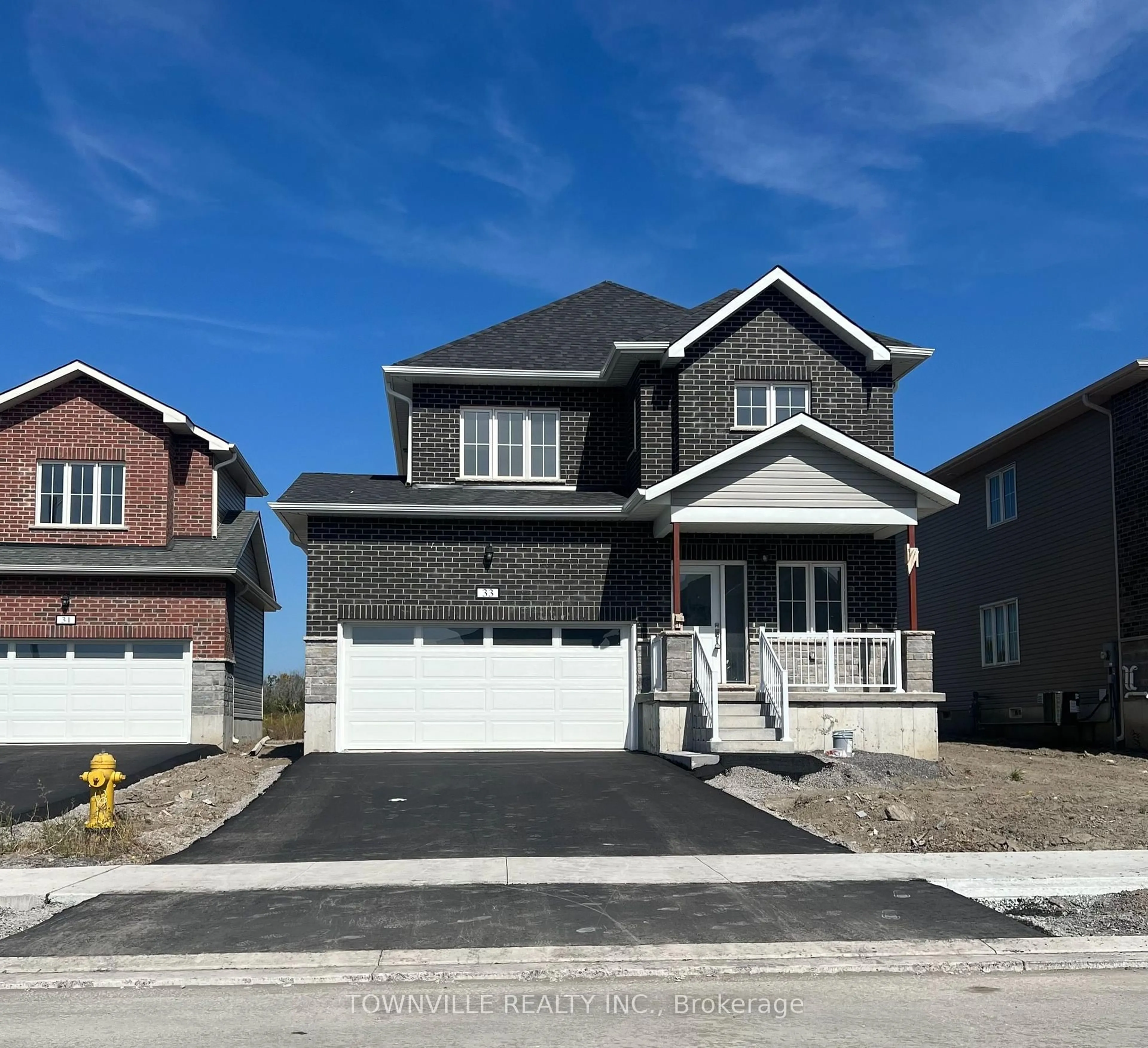 Home with vinyl exterior material, street for 33 Bradden Cres, Belleville Ontario K8N 0T8