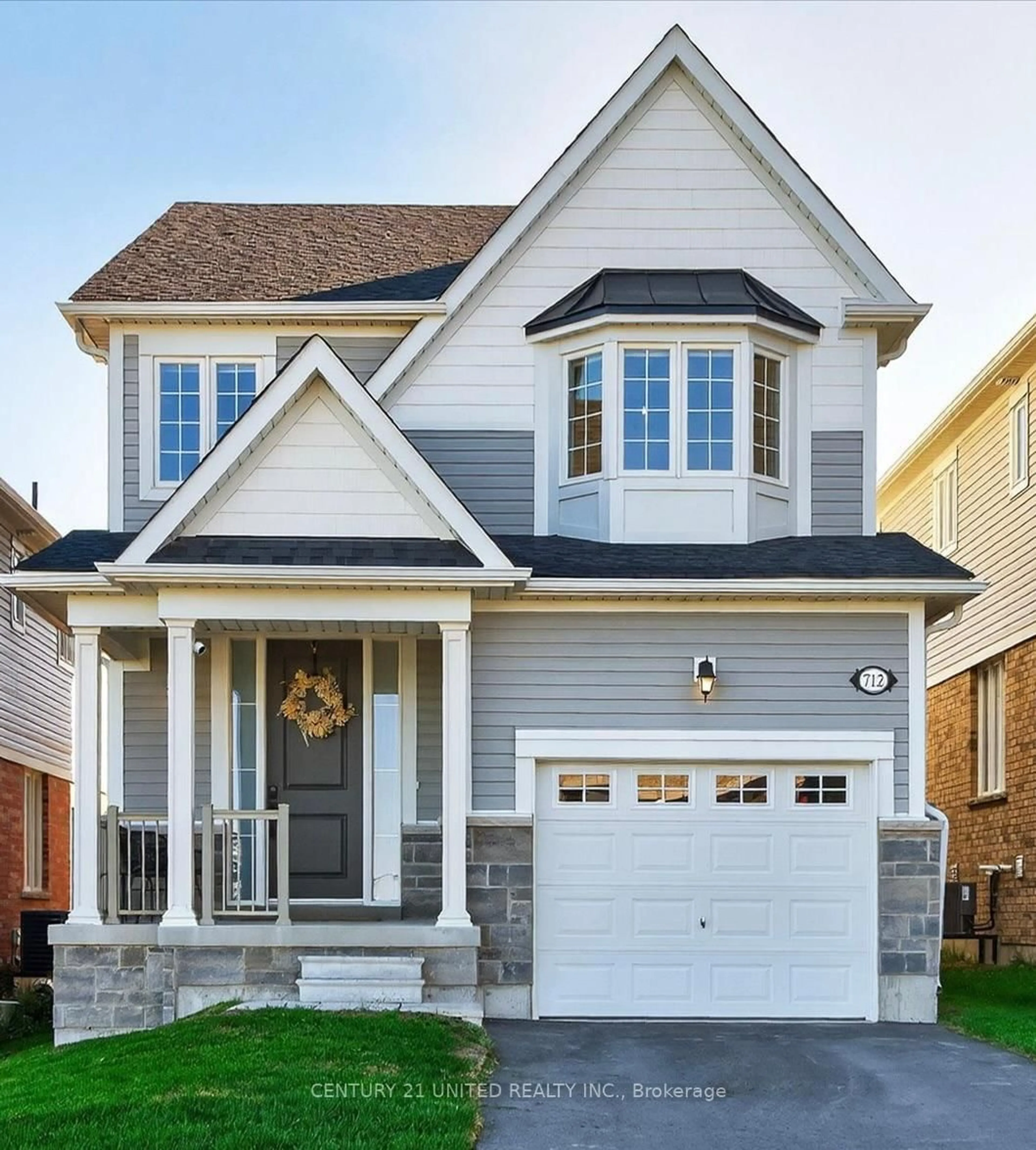 Home with vinyl exterior material, street for 712 Latimer Way, Peterborough Ontario K9K 0H4