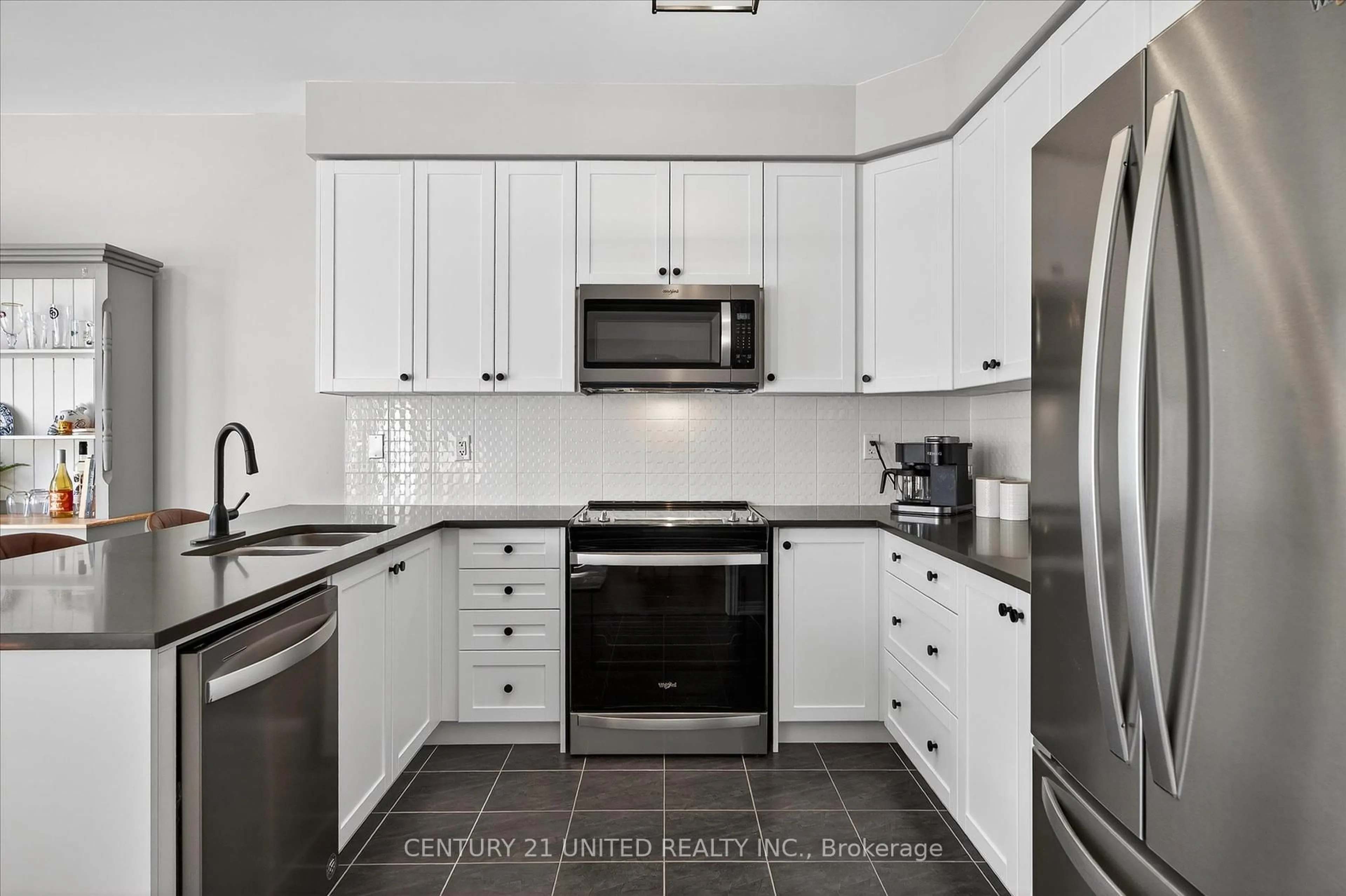 Standard kitchen, ceramic/tile floor for 712 Latimer Way, Peterborough Ontario K9K 0H4