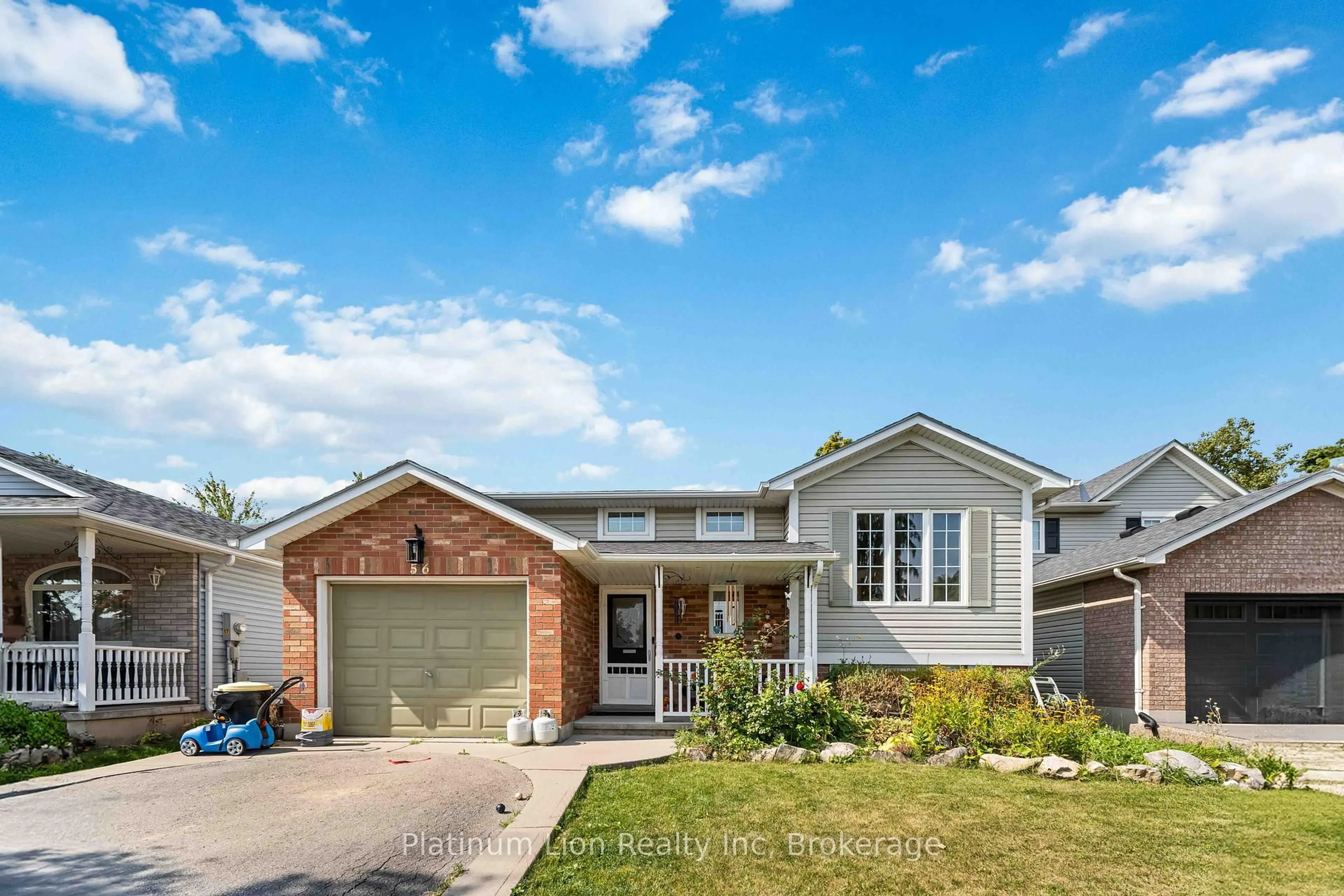 Home with brick exterior material, street for 56 Celtic Dr, Haldimand Ontario N3W 2L6