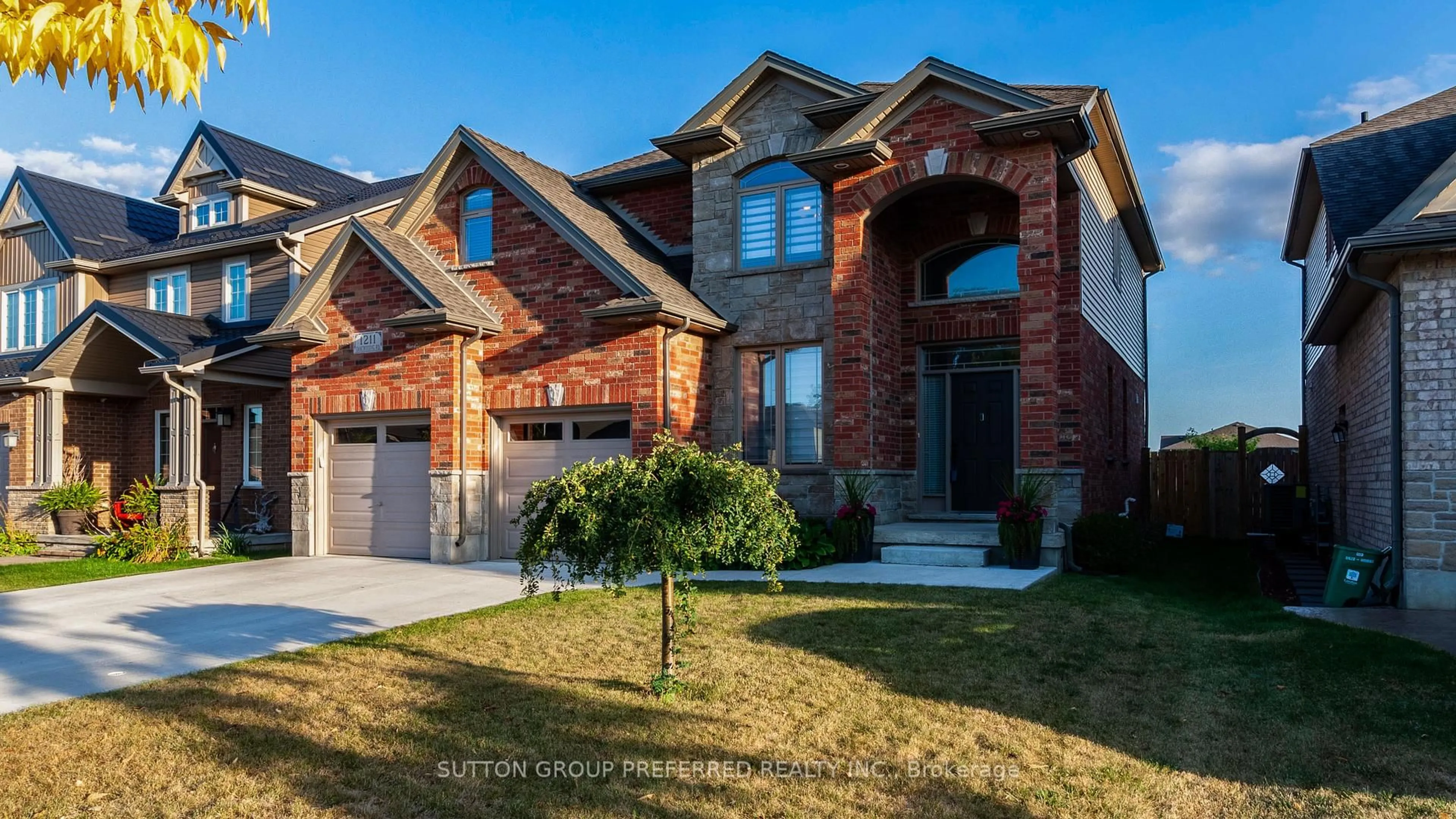 Home with brick exterior material, street for 1211 Oakcrossing Rd, London North Ontario N6H 0C2
