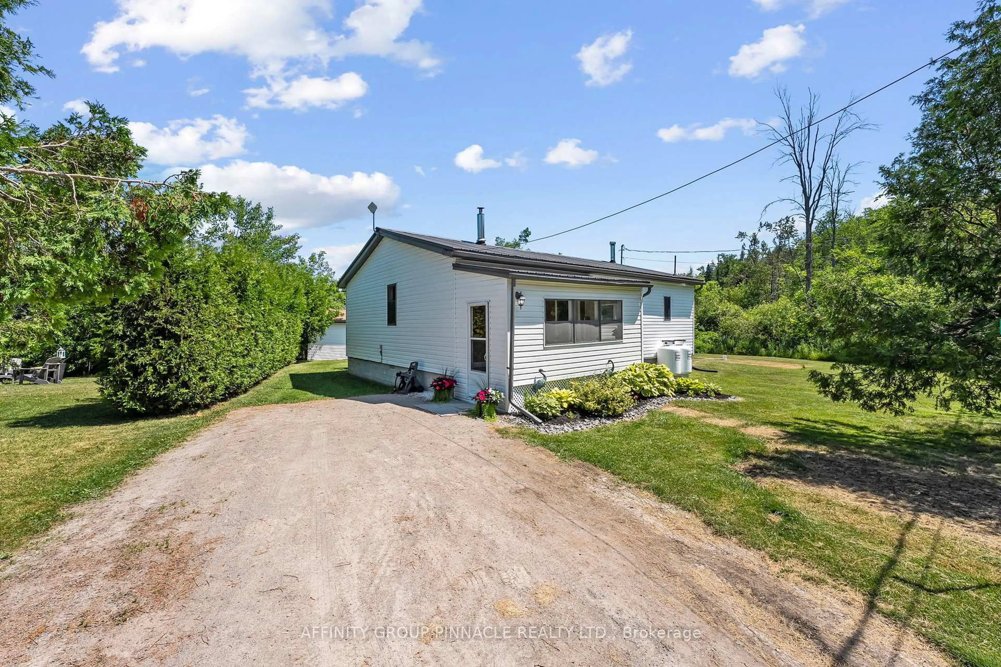 A pic from outside/outdoor area/front of a property/back of a property/a pic from drone, unknown for 13 Leaf St, Kawartha Lakes Ontario K6H 5R6