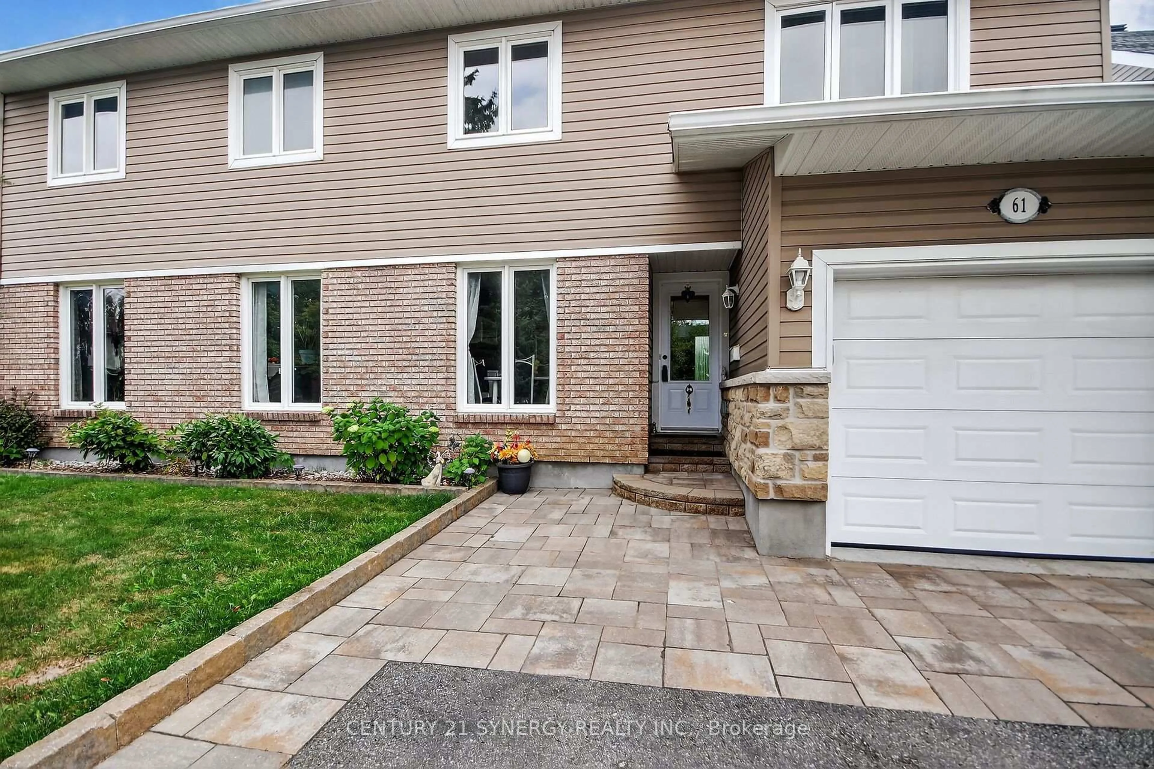 Home with brick exterior material, street for 61 Fieldgate Dr, Ottawa Ontario K2J 1V3