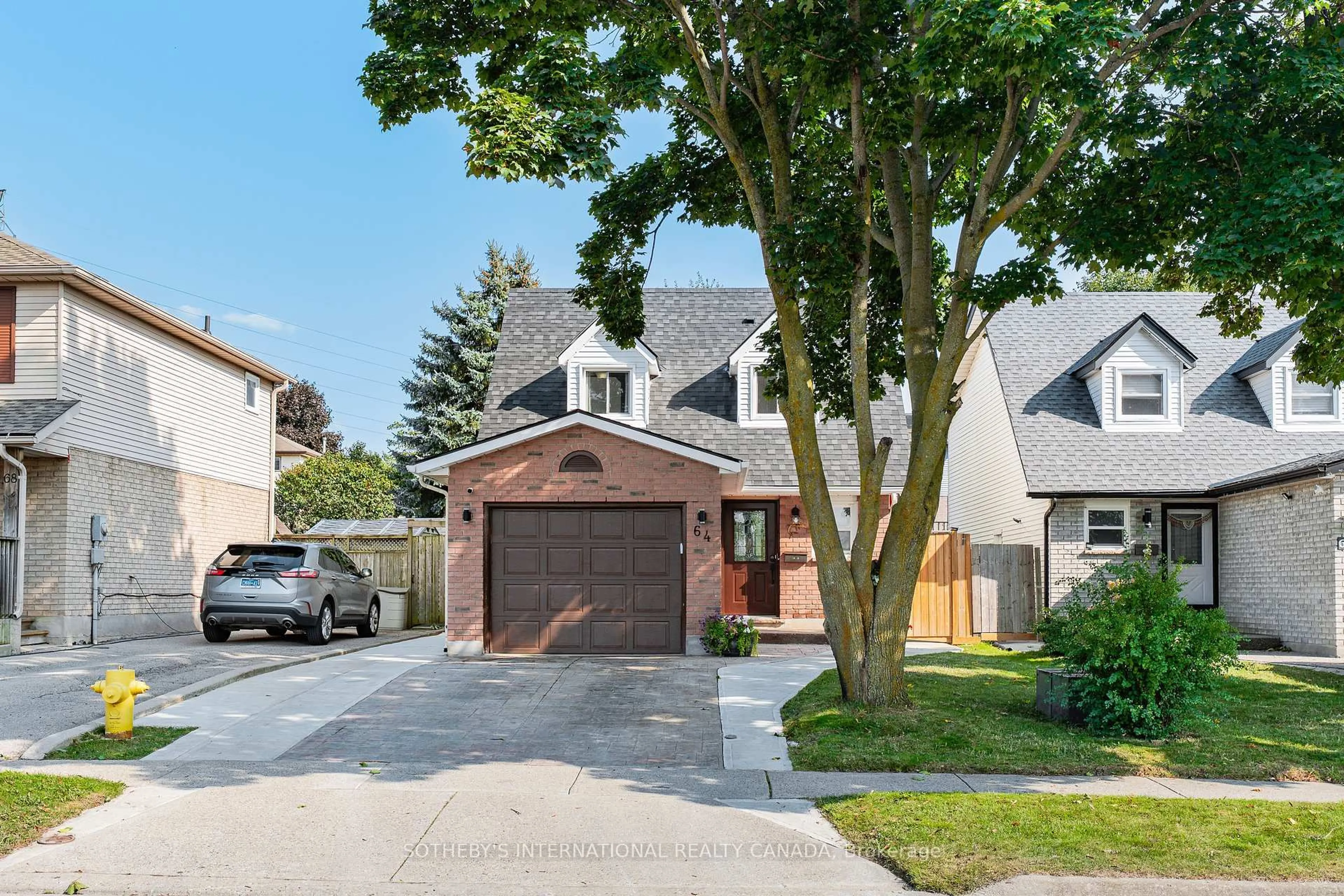 Home with brick exterior material, street for 64 Glenbrook Cres, Cambridge Ontario N1R 7Z2
