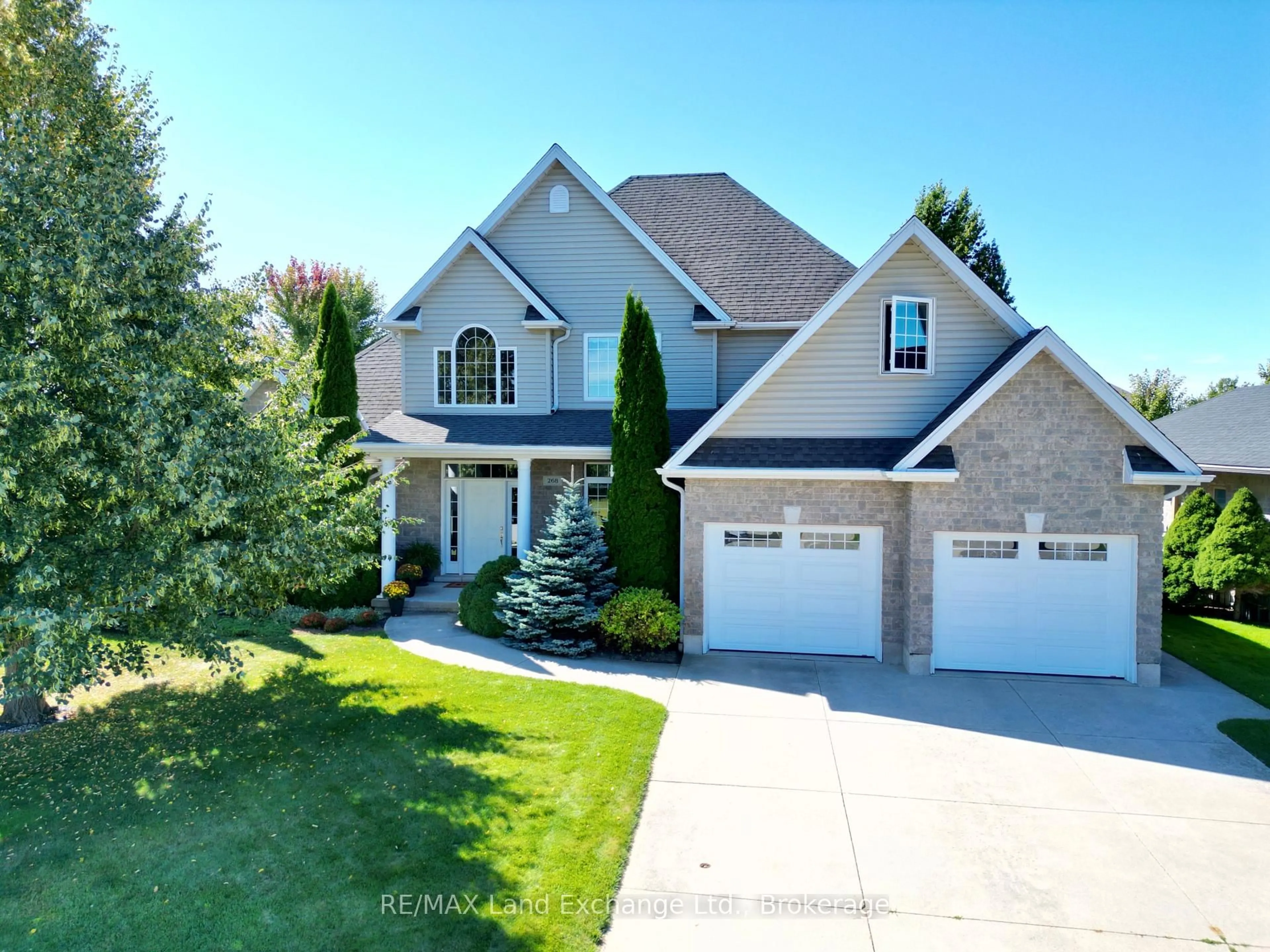 Home with brick exterior material, street for 268 Sandy Acres Rd, Saugeen Shores Ontario N0H 2C2