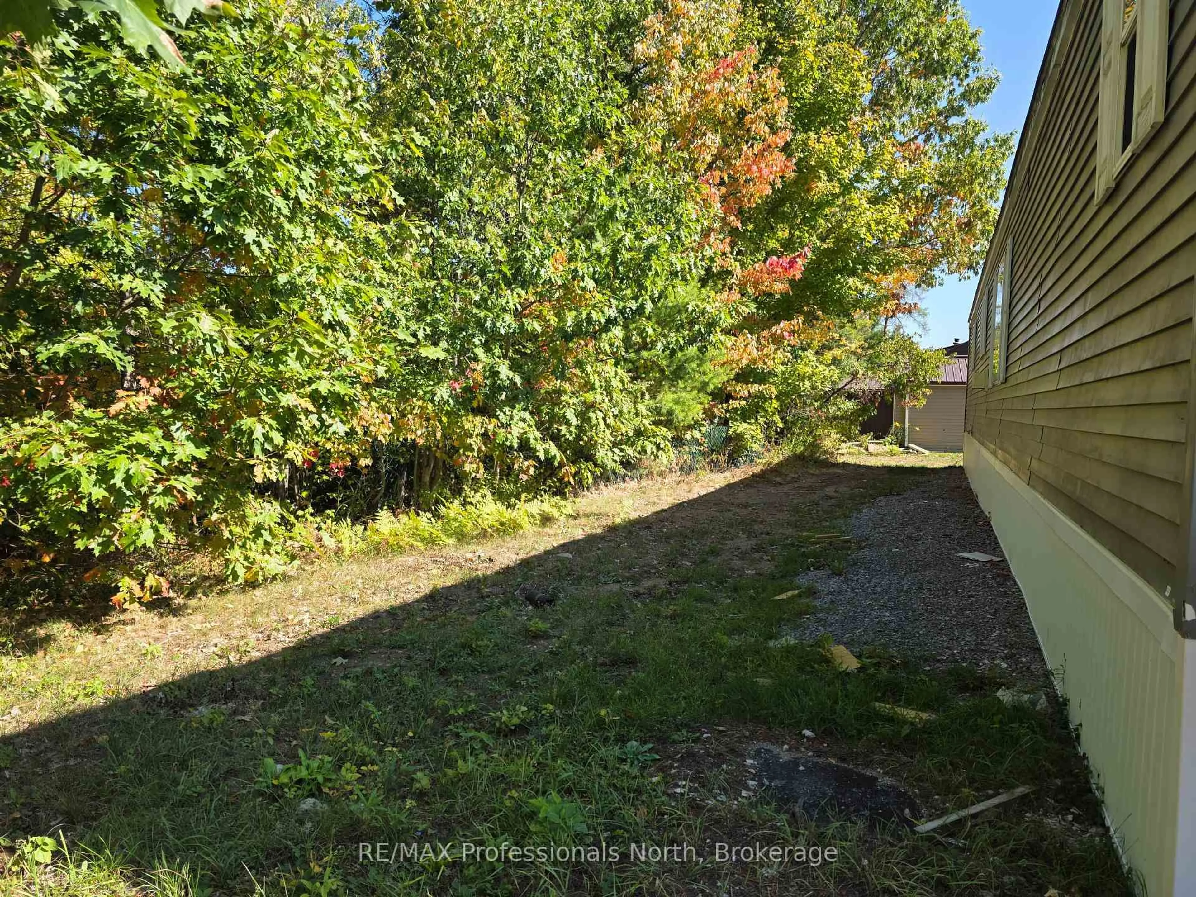 A pic from outside/outdoor area/front of a property/back of a property/a pic from drone, forest/trees view for 1013 Seventh Lane, Minden Hills Ontario K0M 2K0