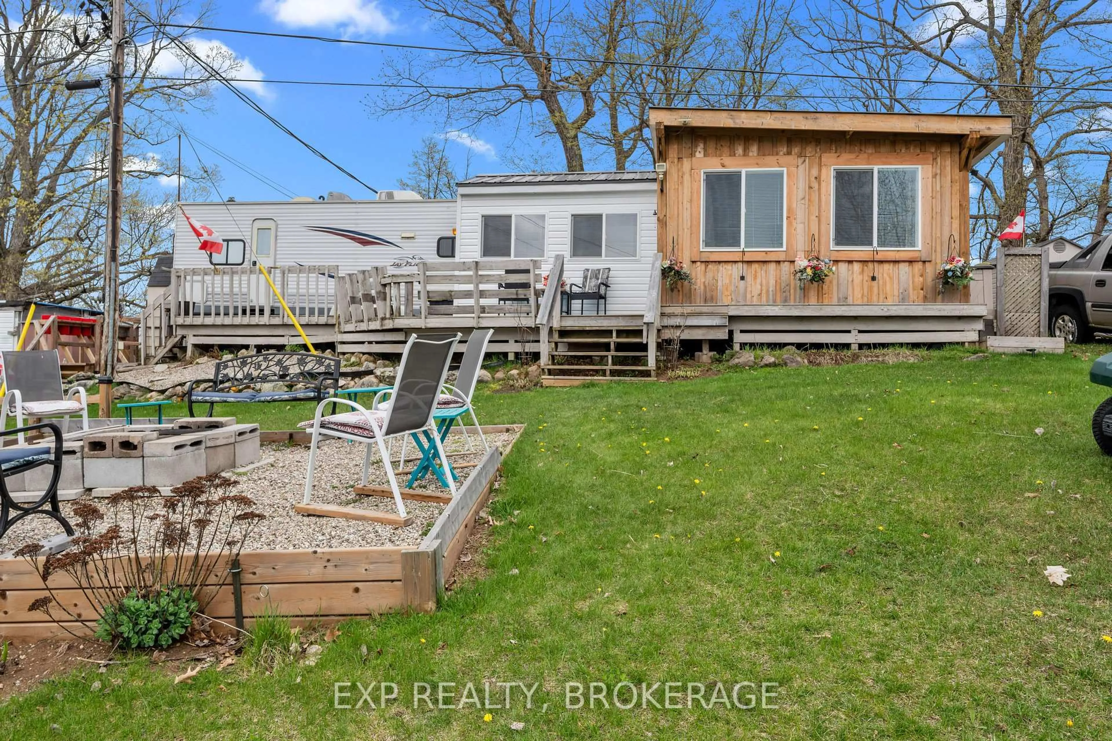 Patio, water/lake/river/ocean view for 9 GLENFORD Lane #38, Godfrey Ontario K0H 1T0