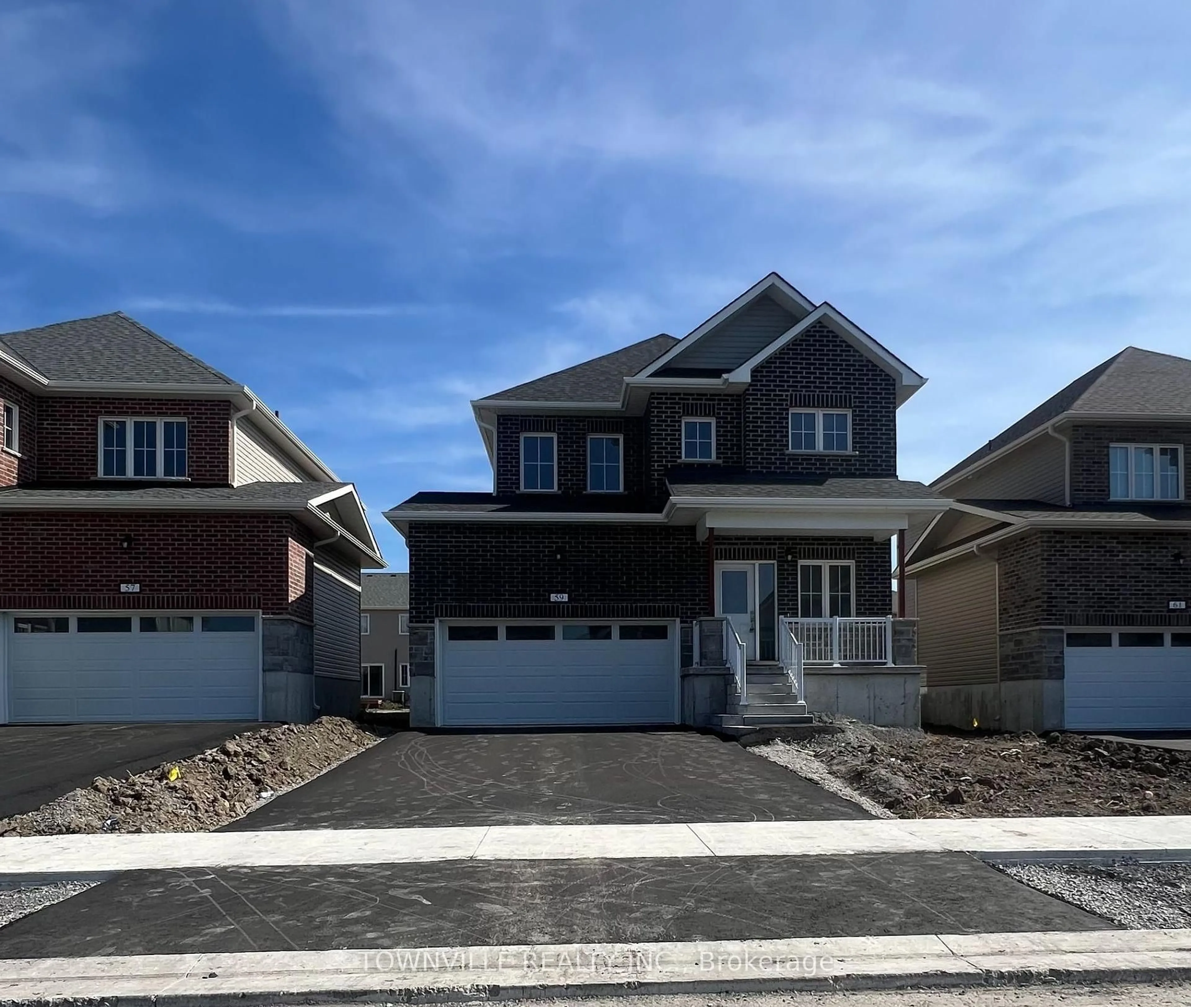 Home with brick exterior material, street for 59 Bradden Cres, Belleville Ontario K8N 0T7