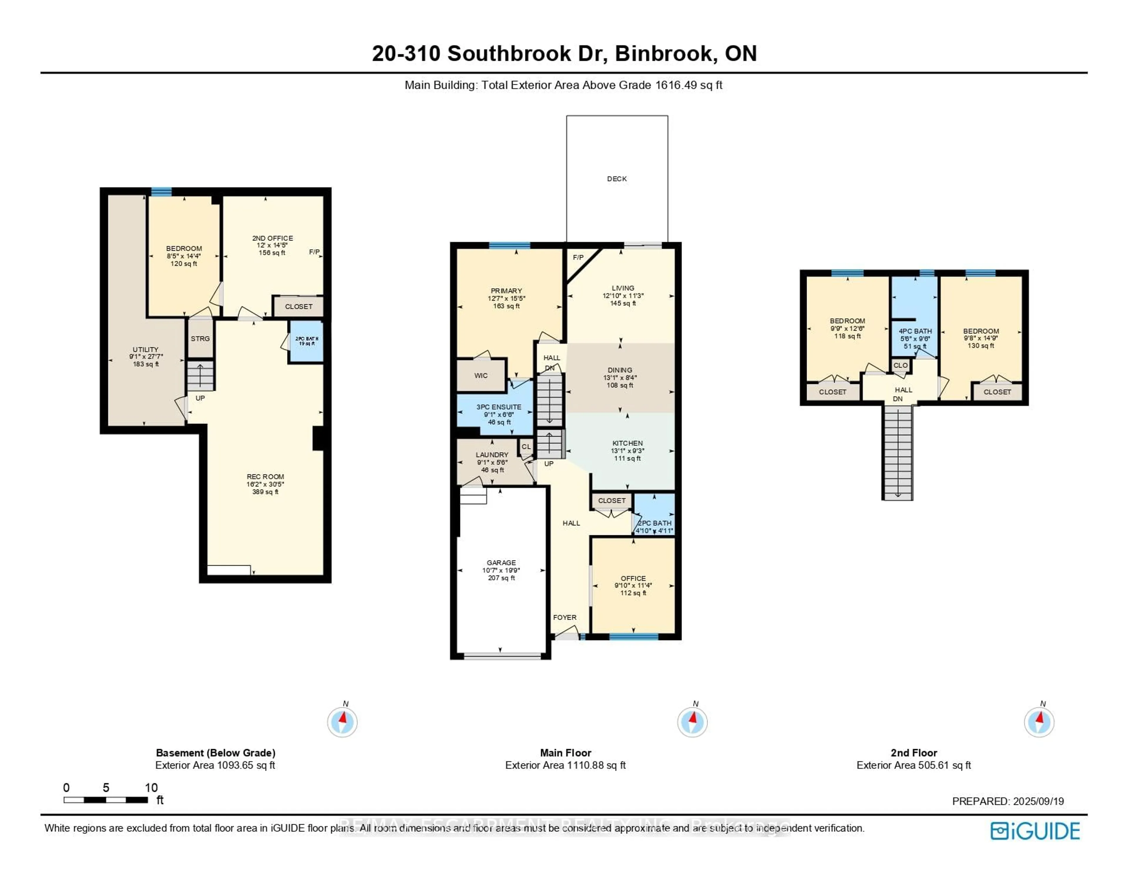 Floor plan for 310 Southbrook Dr #20, Hamilton Ontario L0R 1C0