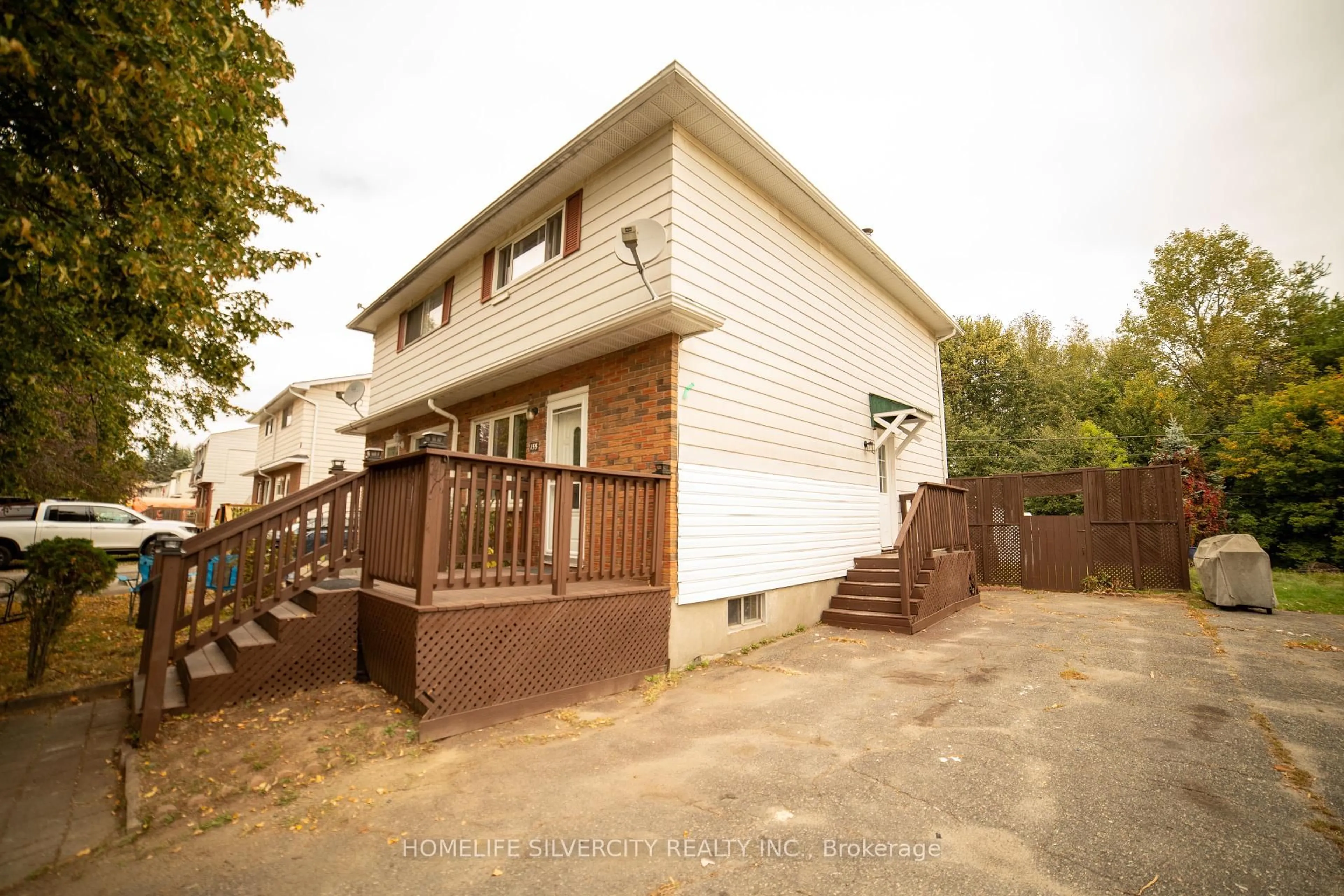 Patio, street for 155 Shelley Dr, Greater Sudbury Ontario P3A 2S6