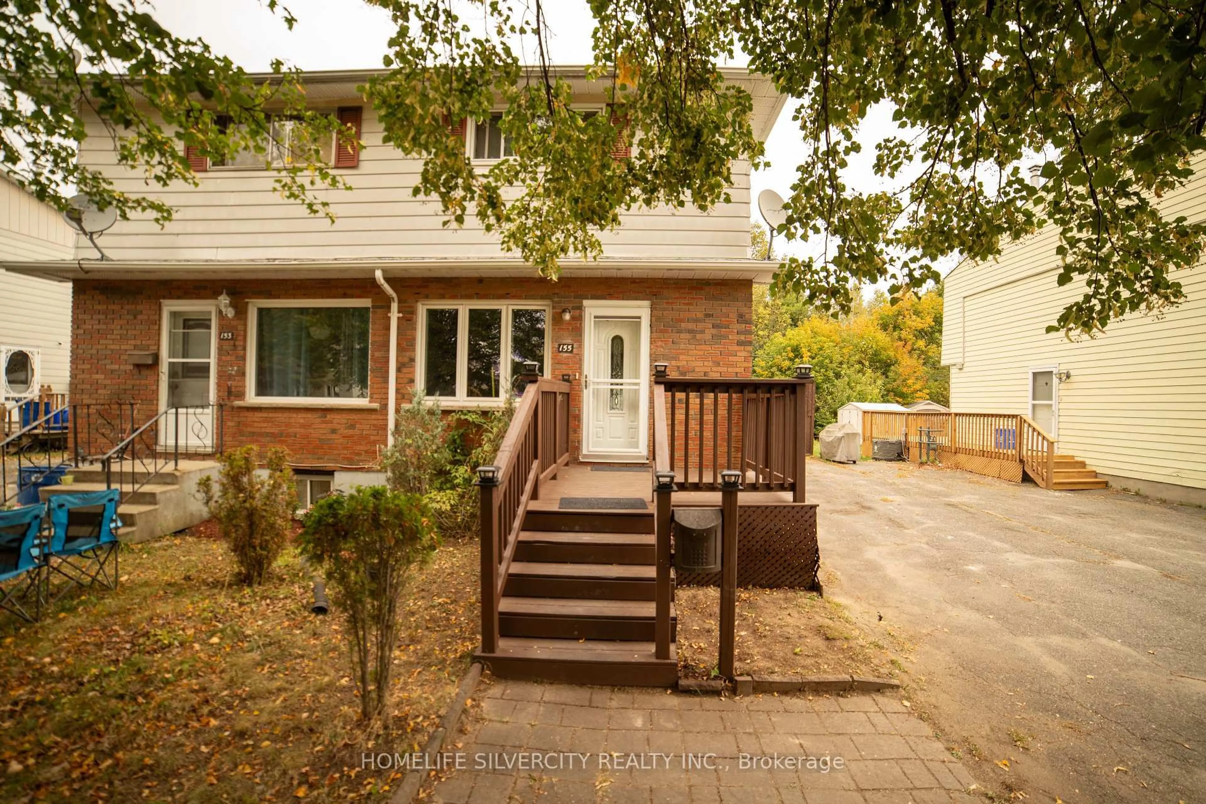 Home with brick exterior material, street for 155 Shelley Dr, Greater Sudbury Ontario P3A 2S6