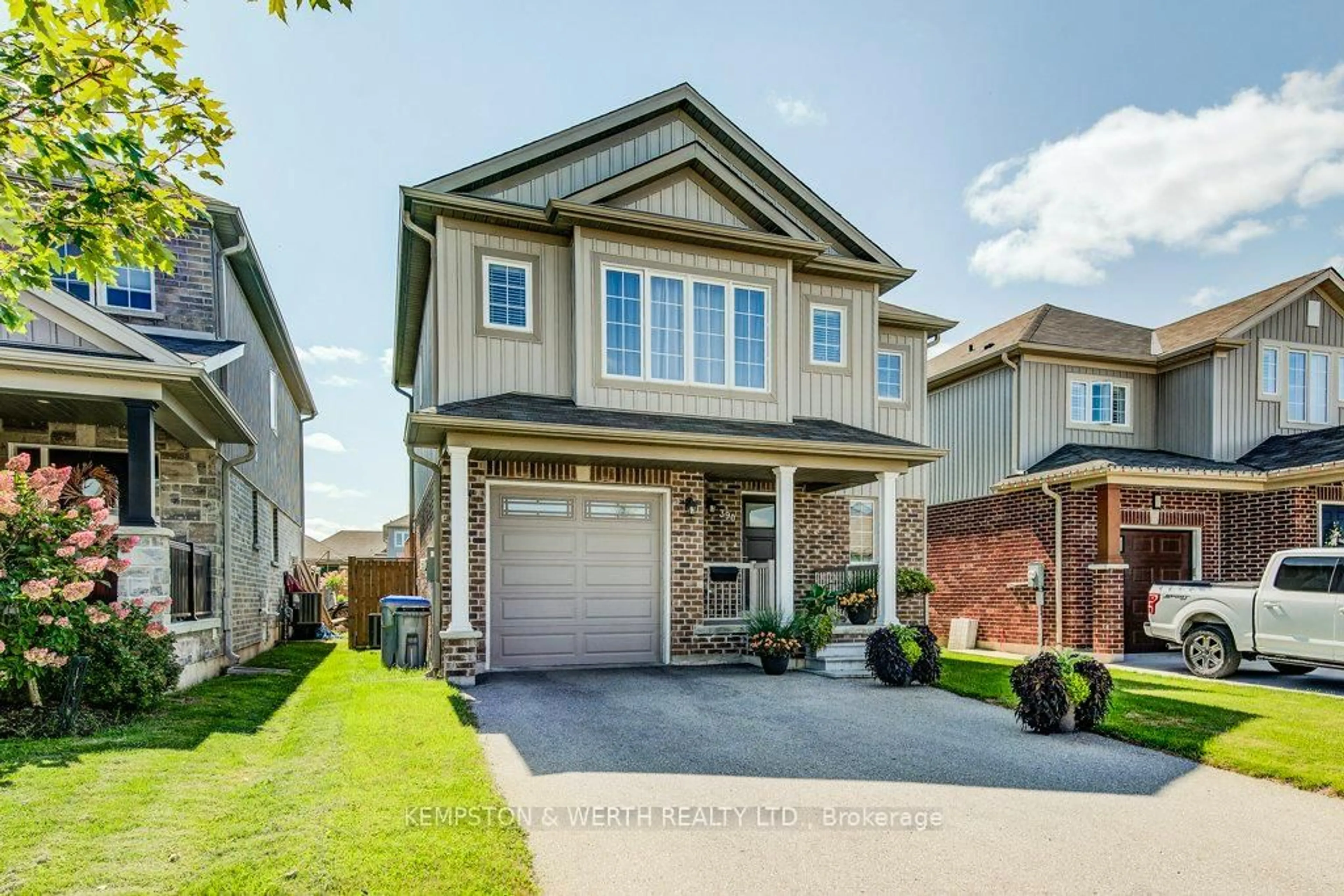 Home with brick exterior material, street for 390 Armstrong St, North Perth Ontario N4W 0E5