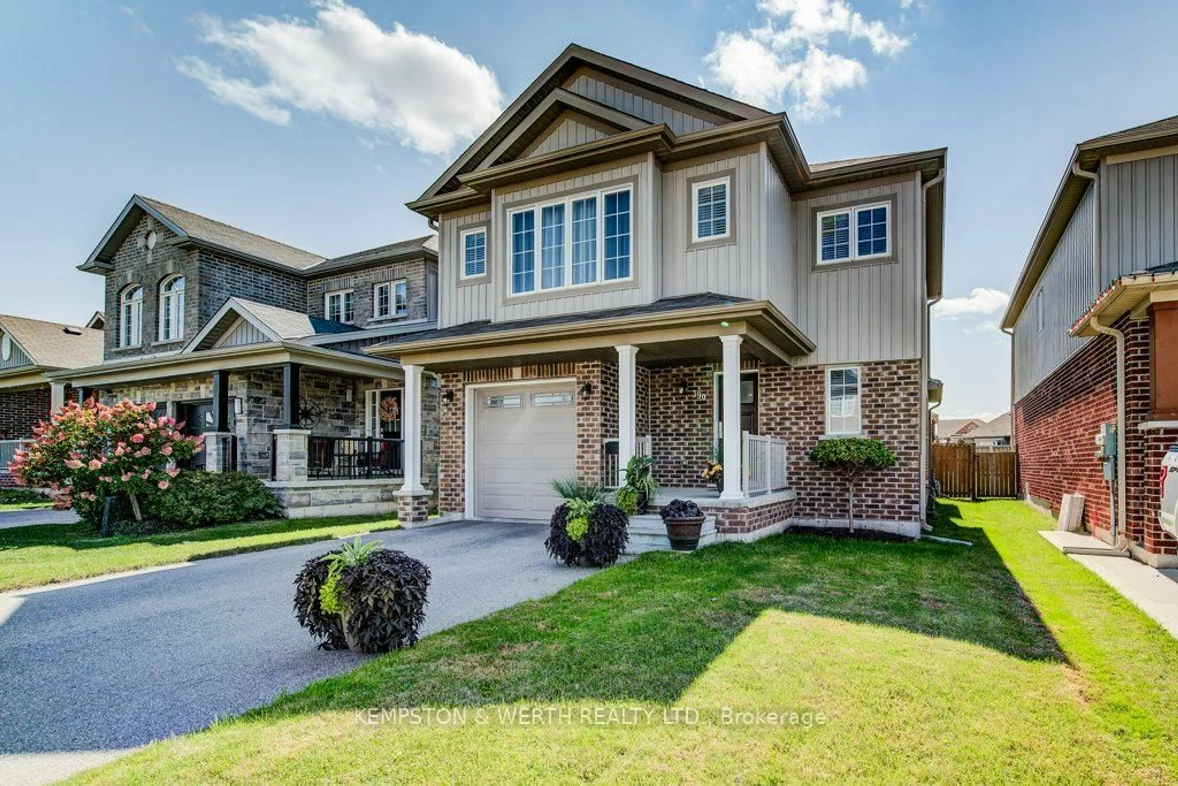 Home with brick exterior material, street for 390 Armstrong St, North Perth Ontario N4W 0E5