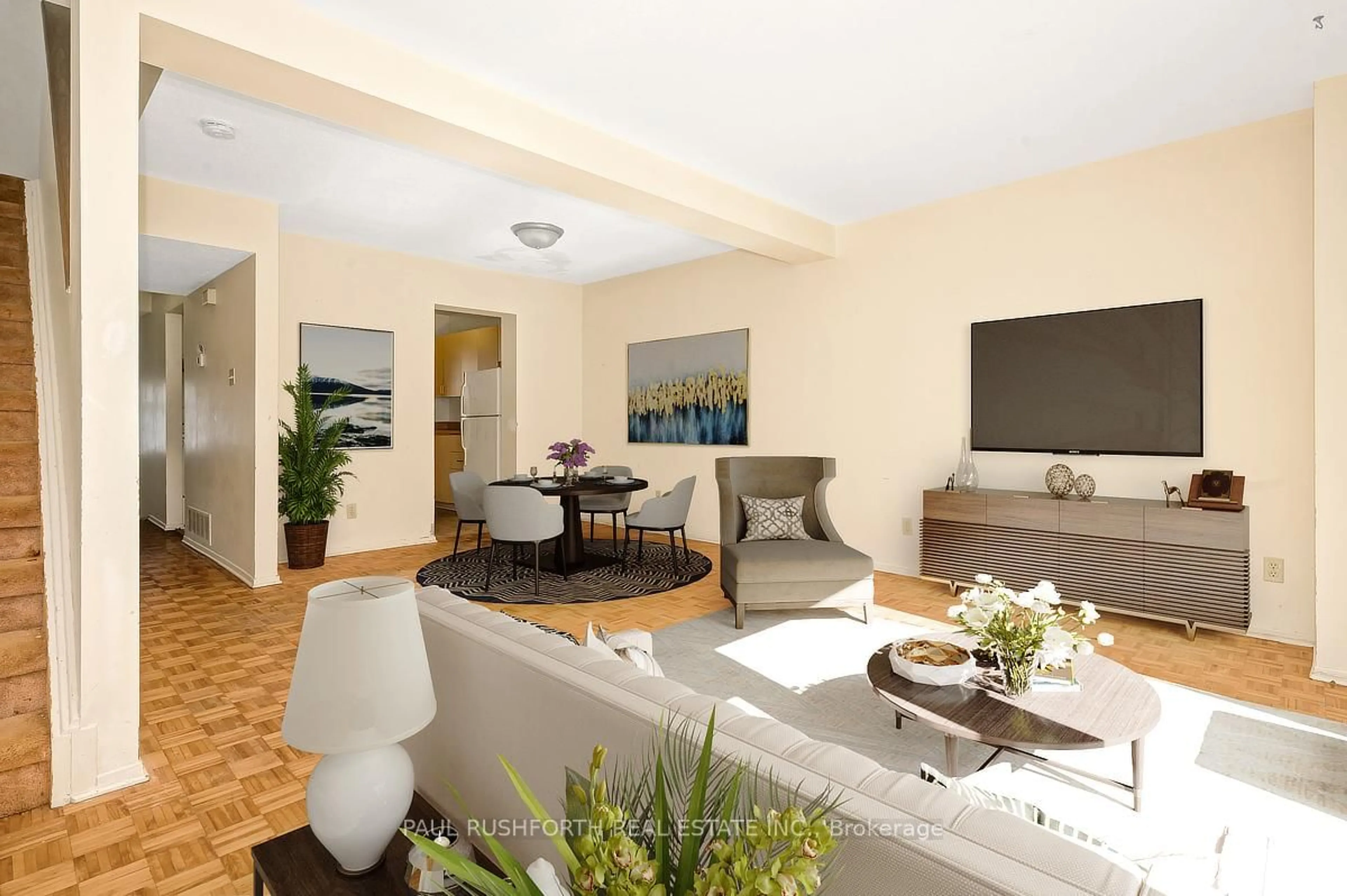 Living room with furniture, unknown for 148 Bentbrook Cres, Ottawa Ontario K2J 3Y3