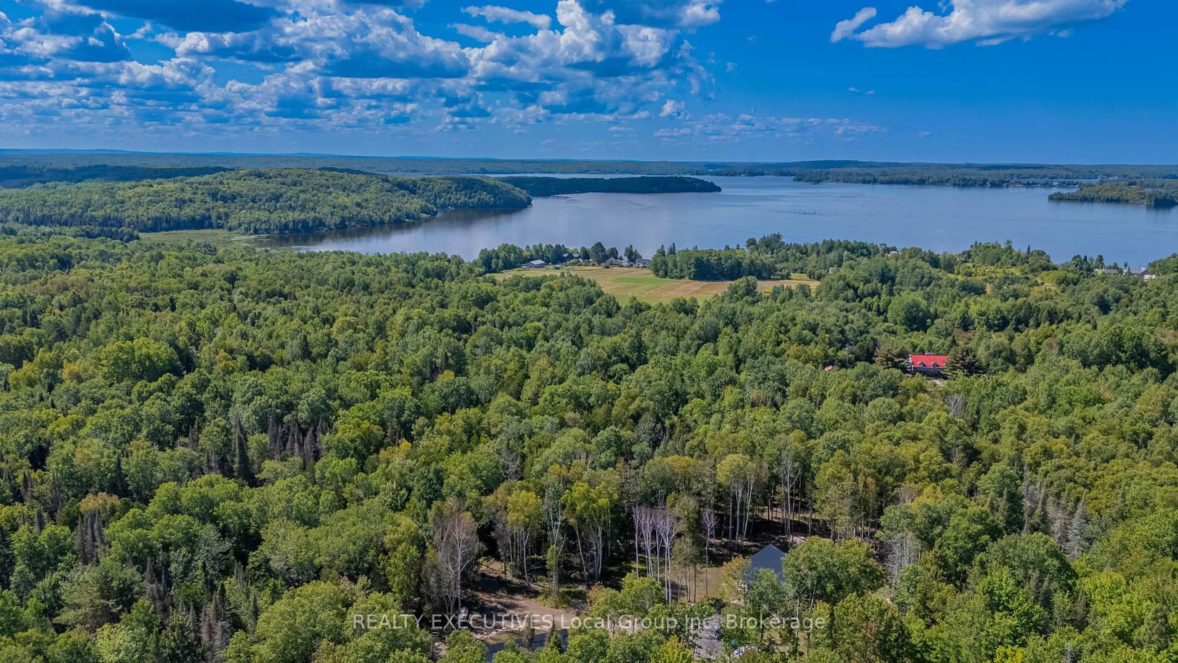 A pic from outside/outdoor area/front of a property/back of a property/a pic from drone, water/lake/river/ocean view for 2149 SOUTH SHORE Rd, Bonfield Ontario P0H 1E0