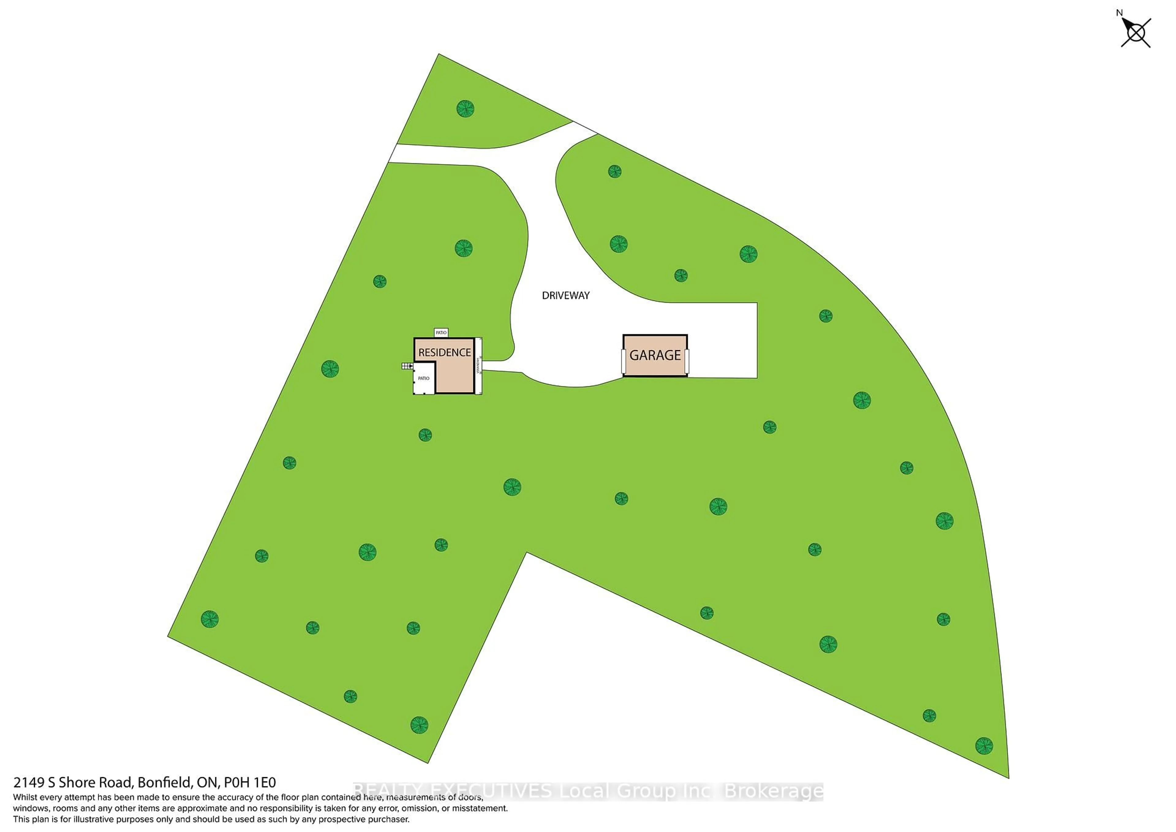 Floor plan for 2149 SOUTH SHORE Rd, Bonfield Ontario P0H 1E0