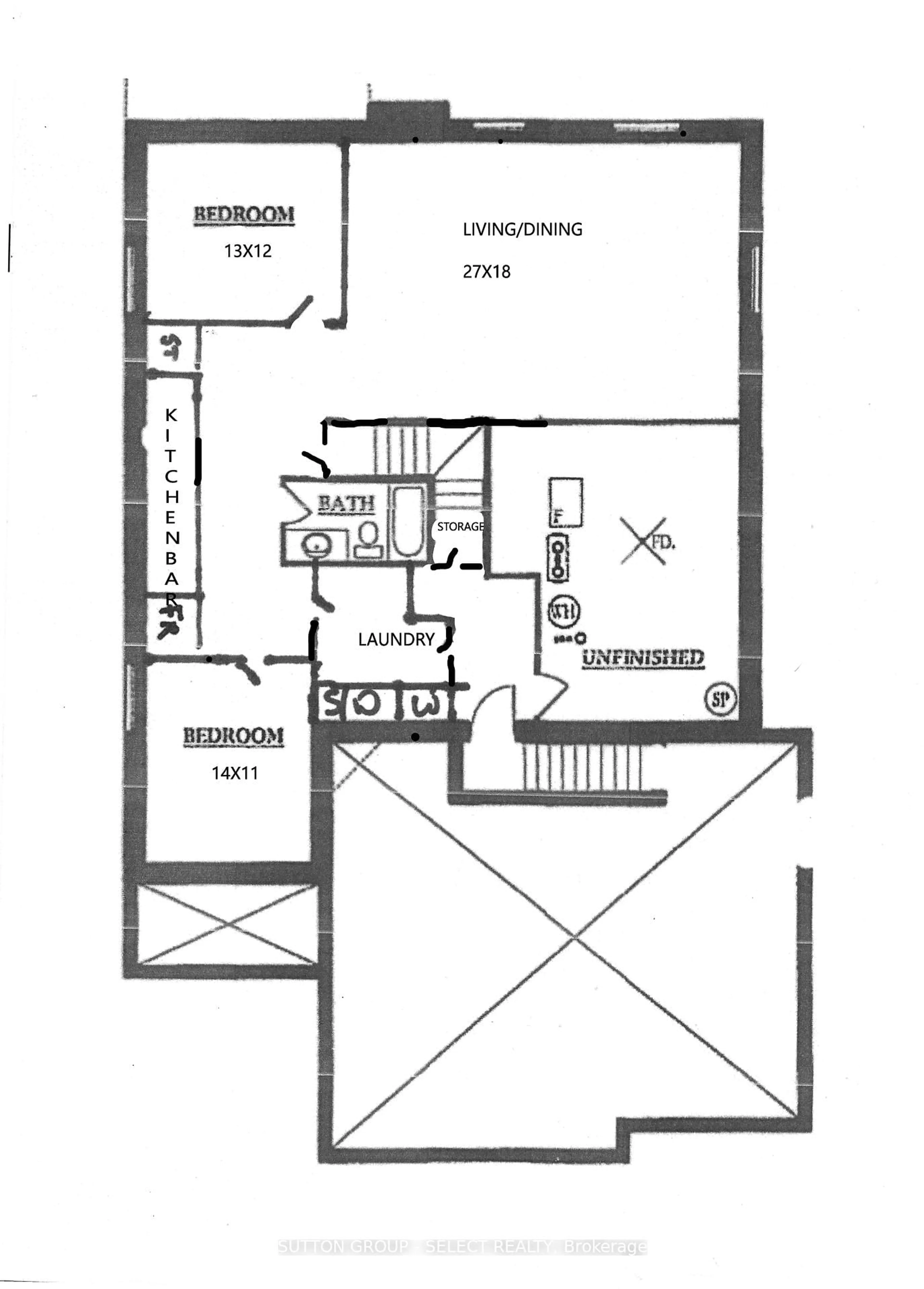 Floor plan for LOT 11 KELLY Dr, Zorra Ontario N0M 2M0