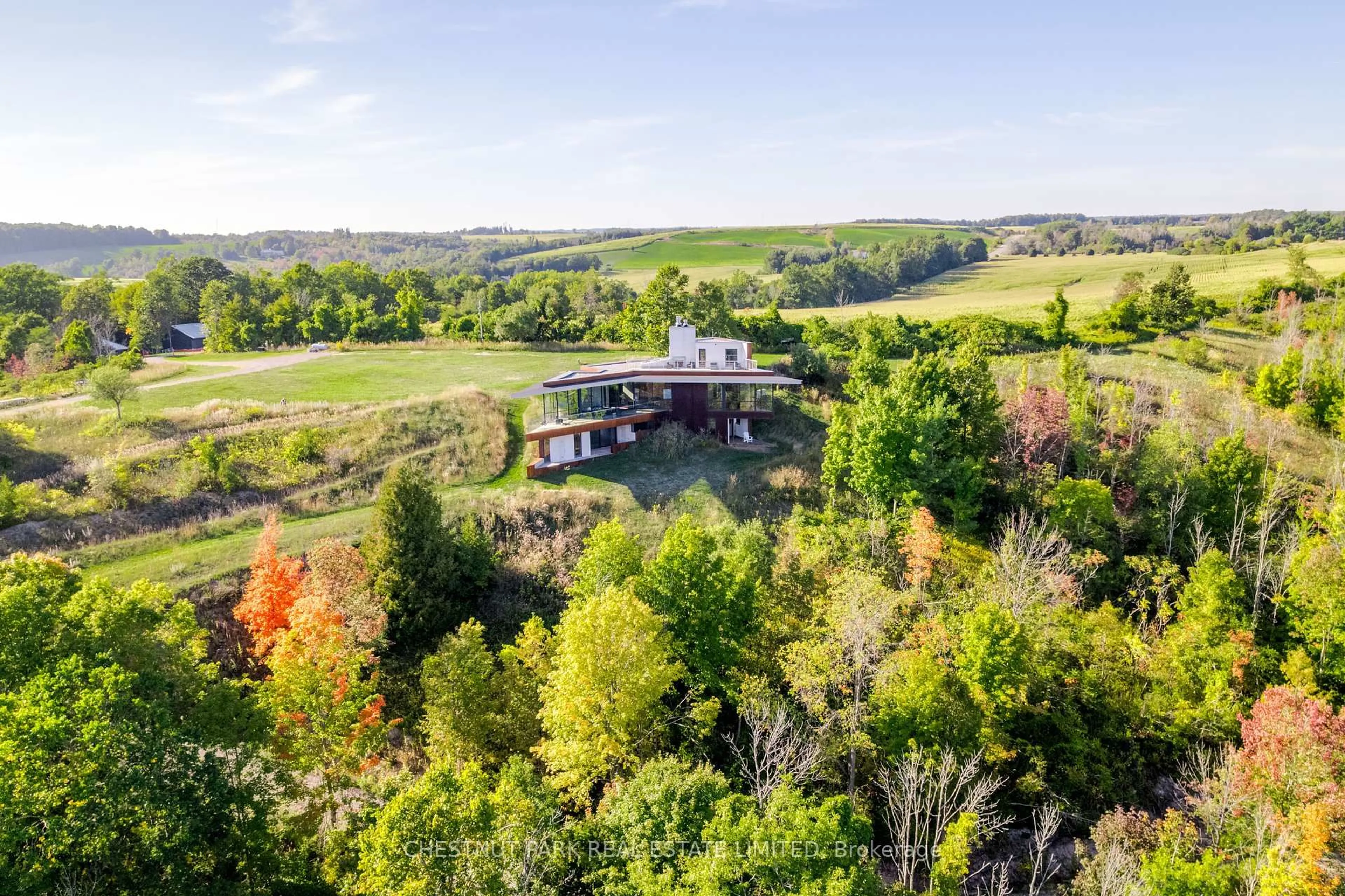A pic from outside/outdoor area/front of a property/back of a property/a pic from drone, unknown for 100 Helen's Lane, Alnwick/Haldimand Ontario K0K 1C0