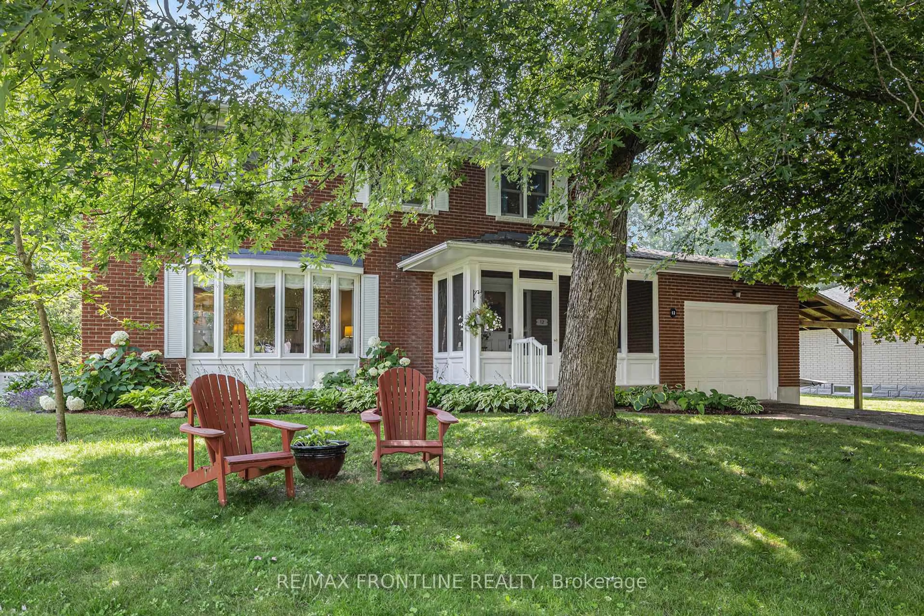 Home with brick exterior material, street for 12 Glenview Cres, Perth Ontario K7H 2L2