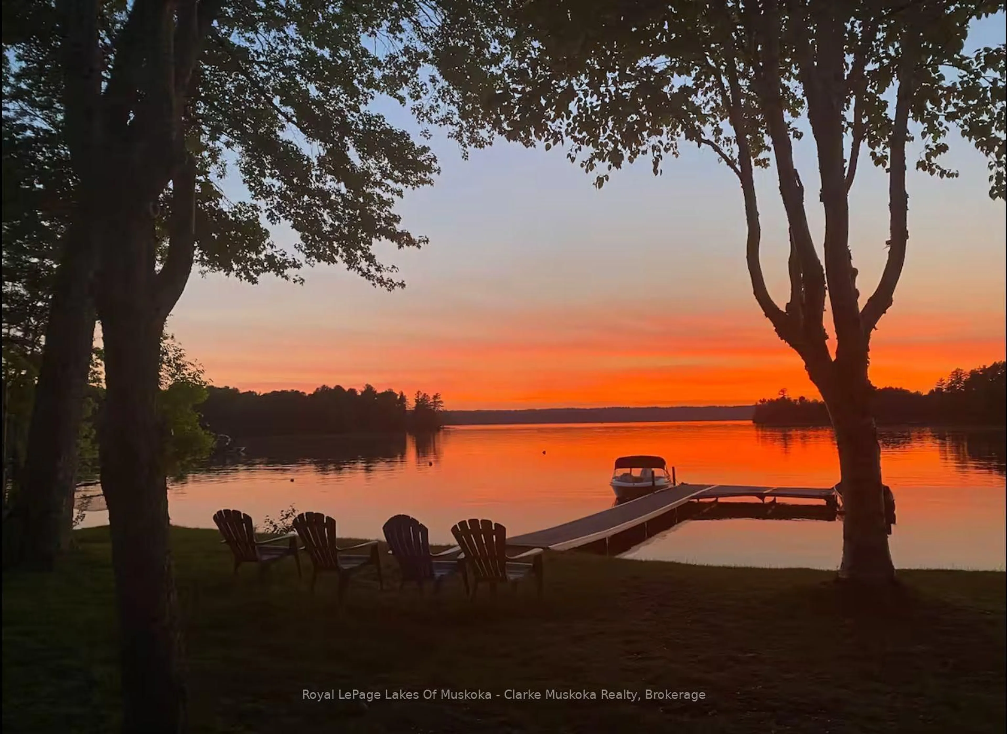 Patio, water/lake/river/ocean view for 1100 Sonora Dr, Algonquin Highlands Ontario K0M 1J2
