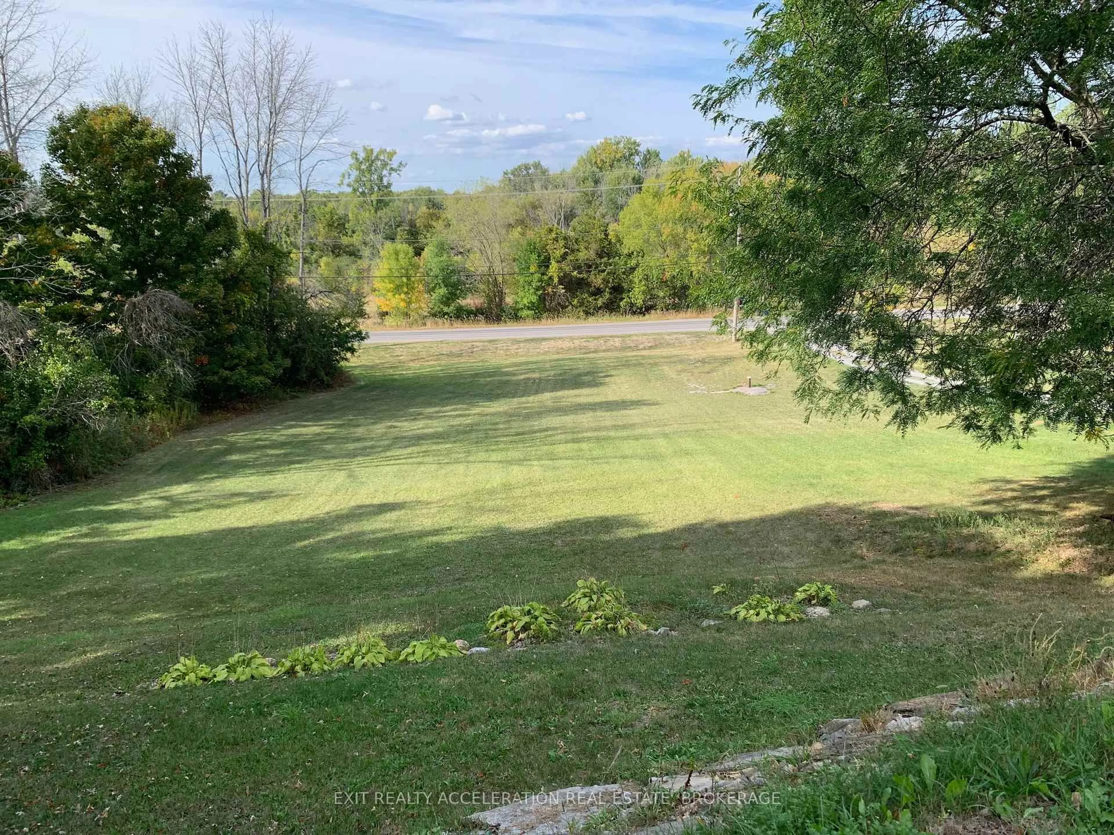 A pic from outside/outdoor area/front of a property/back of a property/a pic from drone, water/lake/river/ocean view for 1714 County Rd 9, Napanee Ontario K7R 3K8