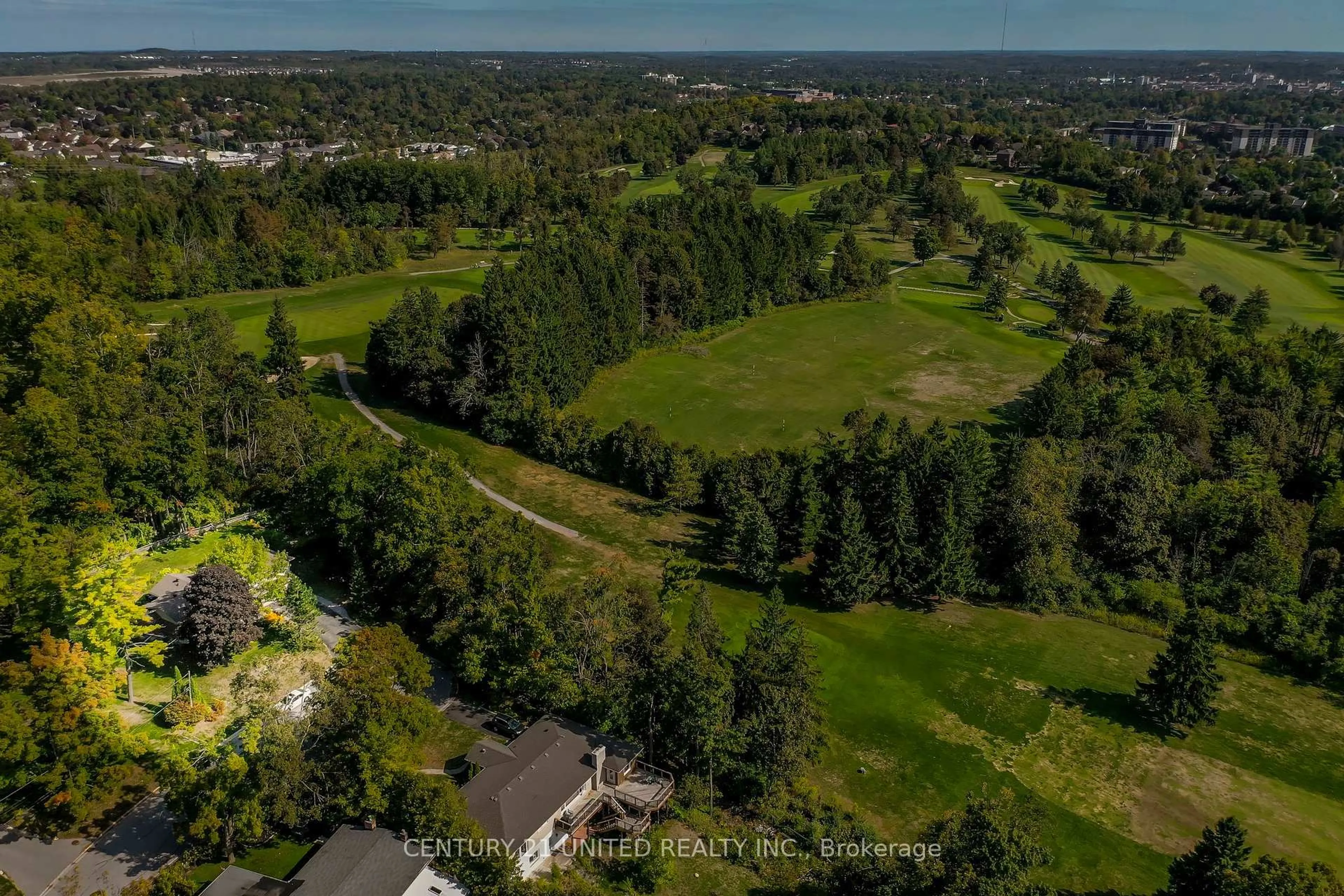 A pic from outside/outdoor area/front of a property/back of a property/a pic from drone, forest/trees view for 45 Crestwood Ave, Peterborough Ontario K9J 1N1