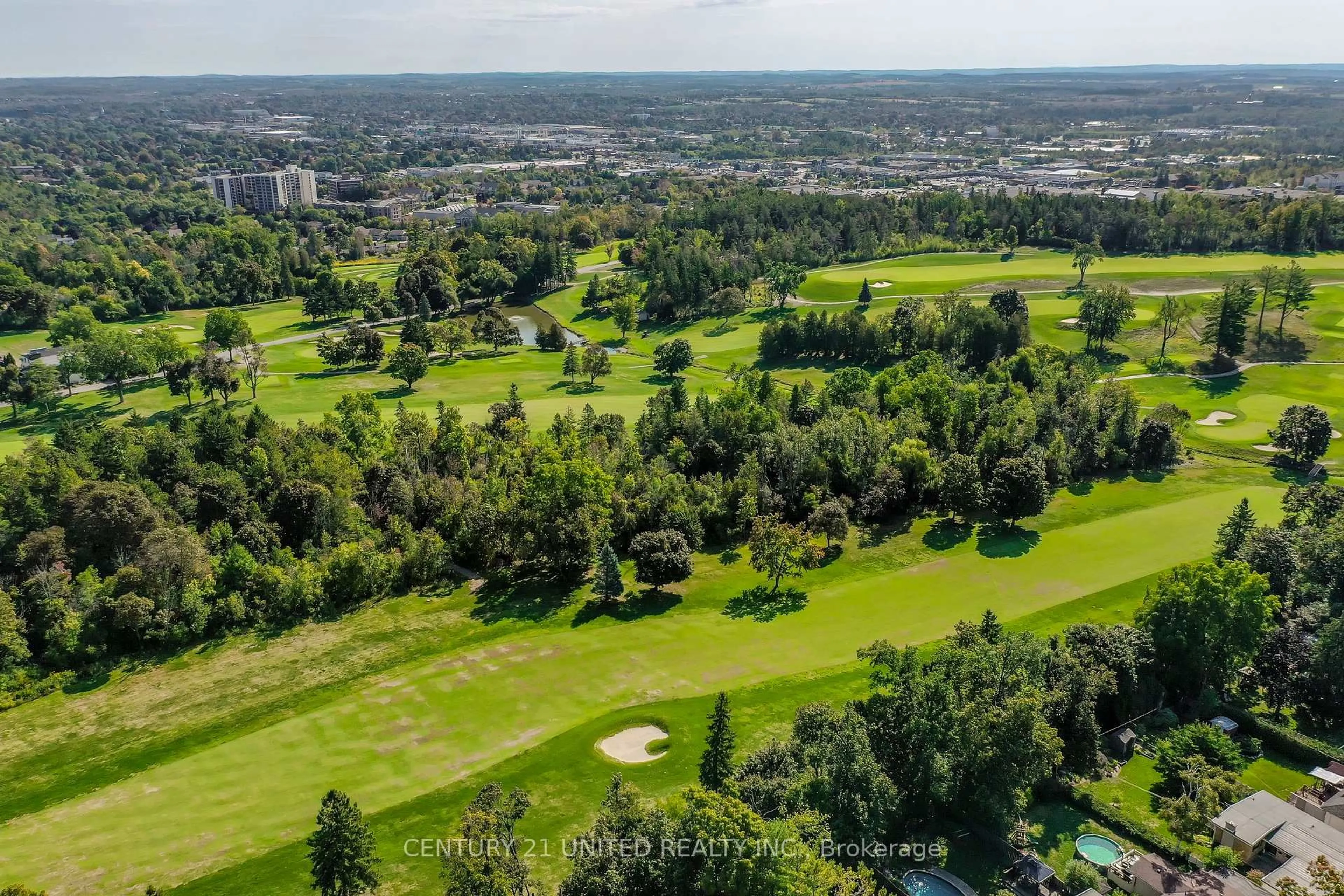 A pic from outside/outdoor area/front of a property/back of a property/a pic from drone, forest/trees view for 45 Crestwood Ave, Peterborough Ontario K9J 1N1