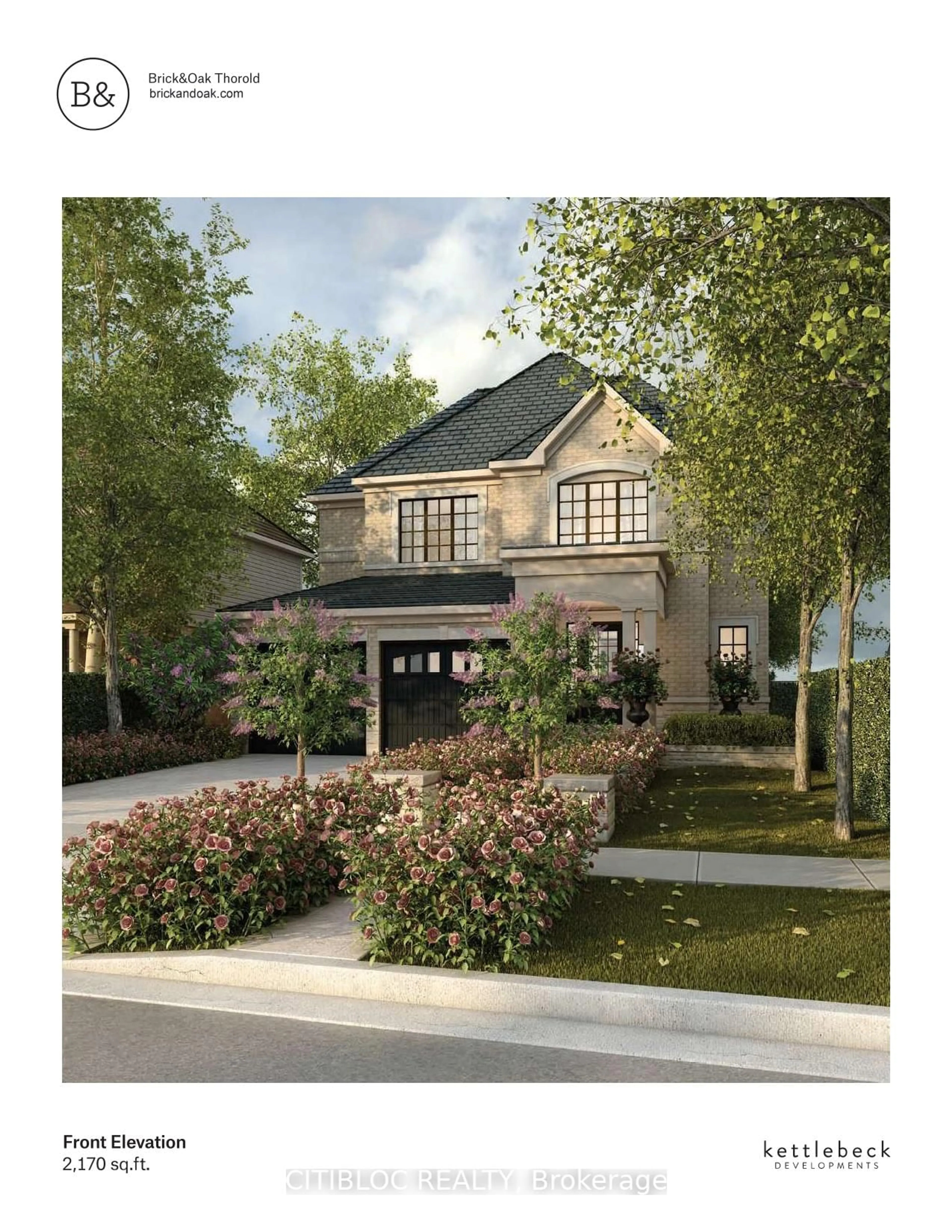 Home with brick exterior material, street for 18 Venture Way, Thorold Ontario L2V 0G9