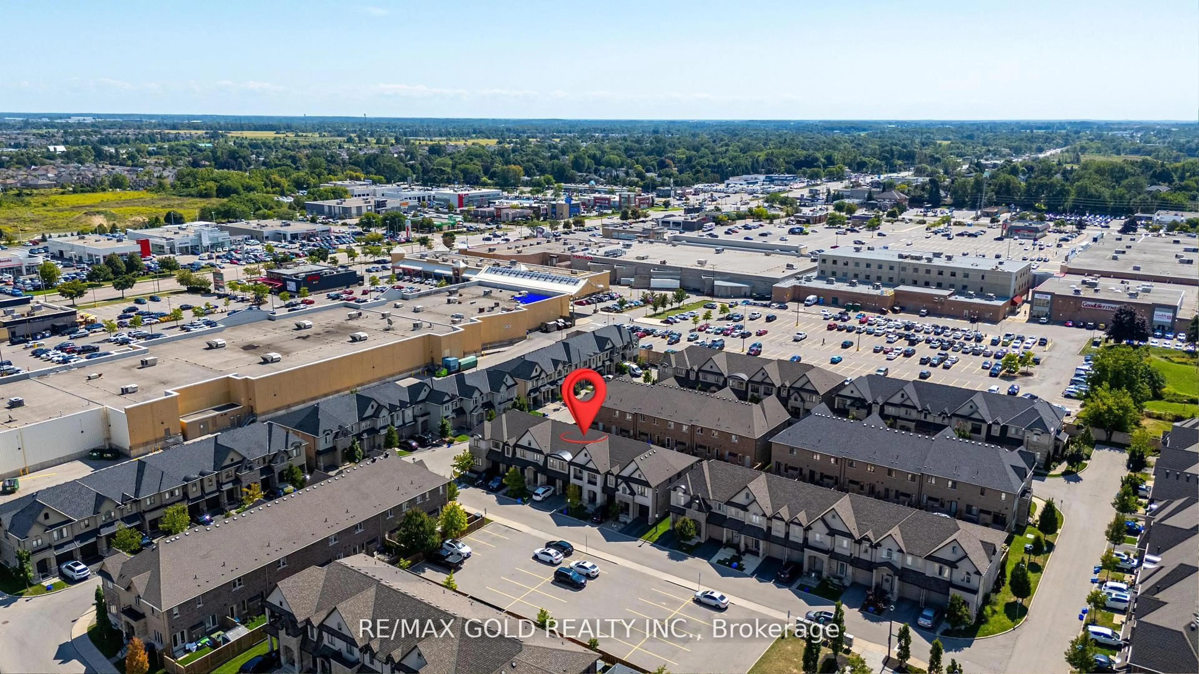 A pic from outside/outdoor area/front of a property/back of a property/a pic from drone, street for 19 Santa Barbara Lane, Hamilton Ontario L9B 0J3