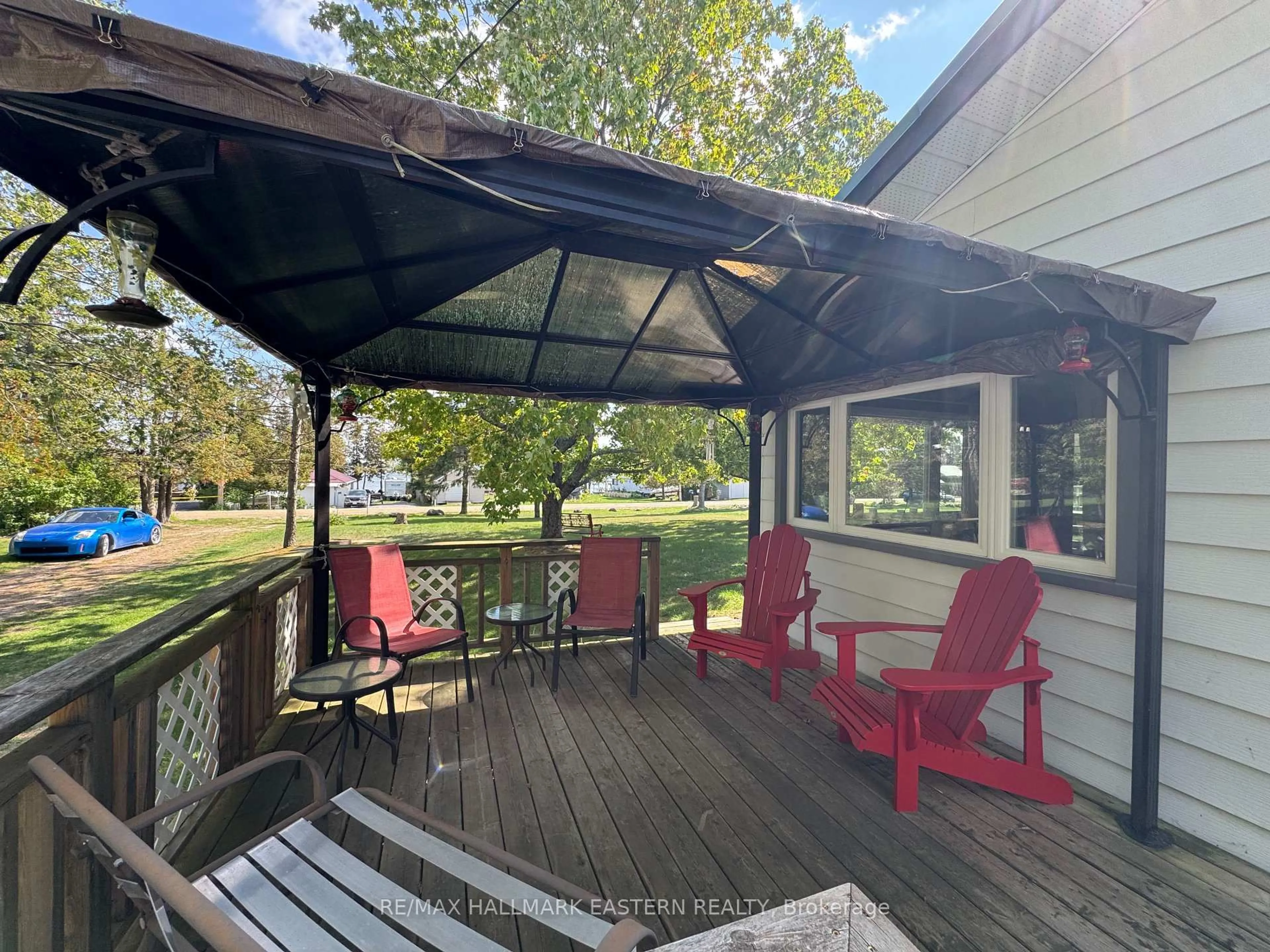 Patio, water/lake/river/ocean view for 46 Lakeview Cottage Rd, Kawartha Lakes Ontario K0M 2B0