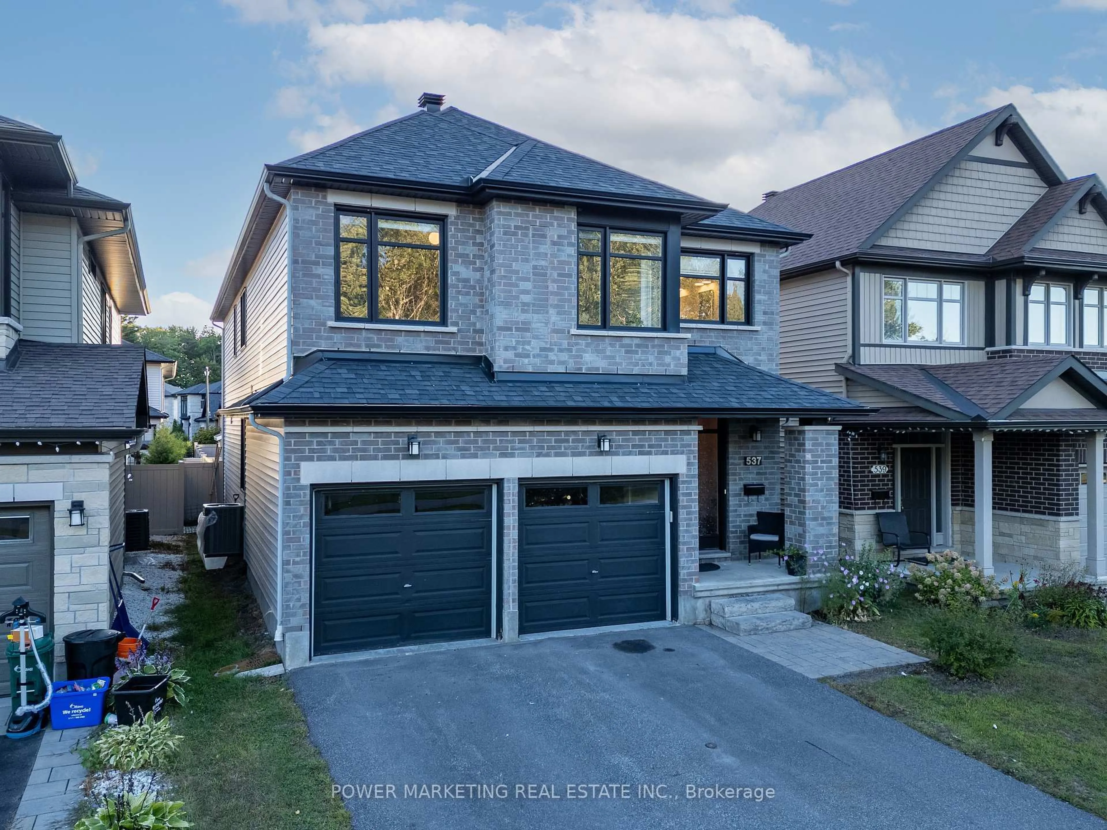 Home with brick exterior material, street for 537 Compass St, Orleans Ontario K1W 0J1