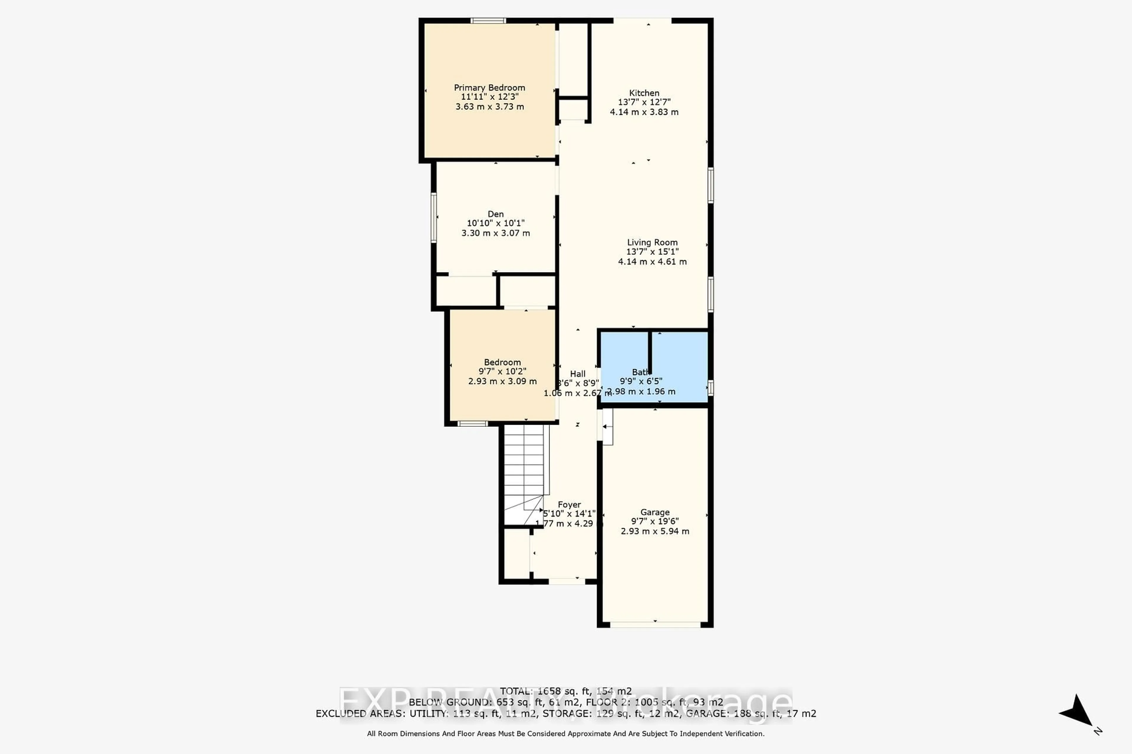 Floor plan for 1852 BLOOM Cres, London North Ontario N5X 4N2