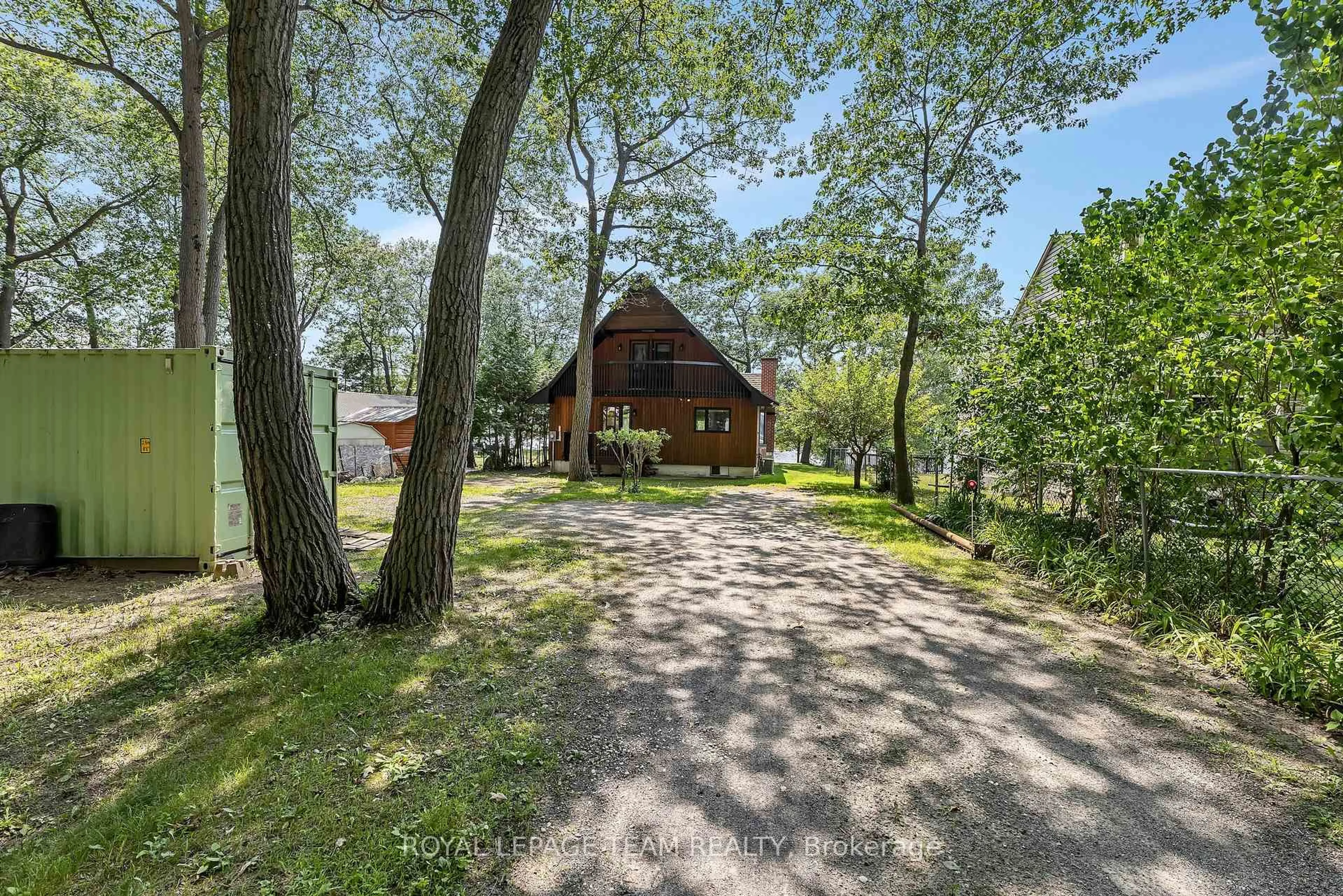 A pic from outside/outdoor area/front of a property/back of a property/a pic from drone, forest/trees view for 1210 Bayview Dr, Ottawa Ontario K0A 3M0