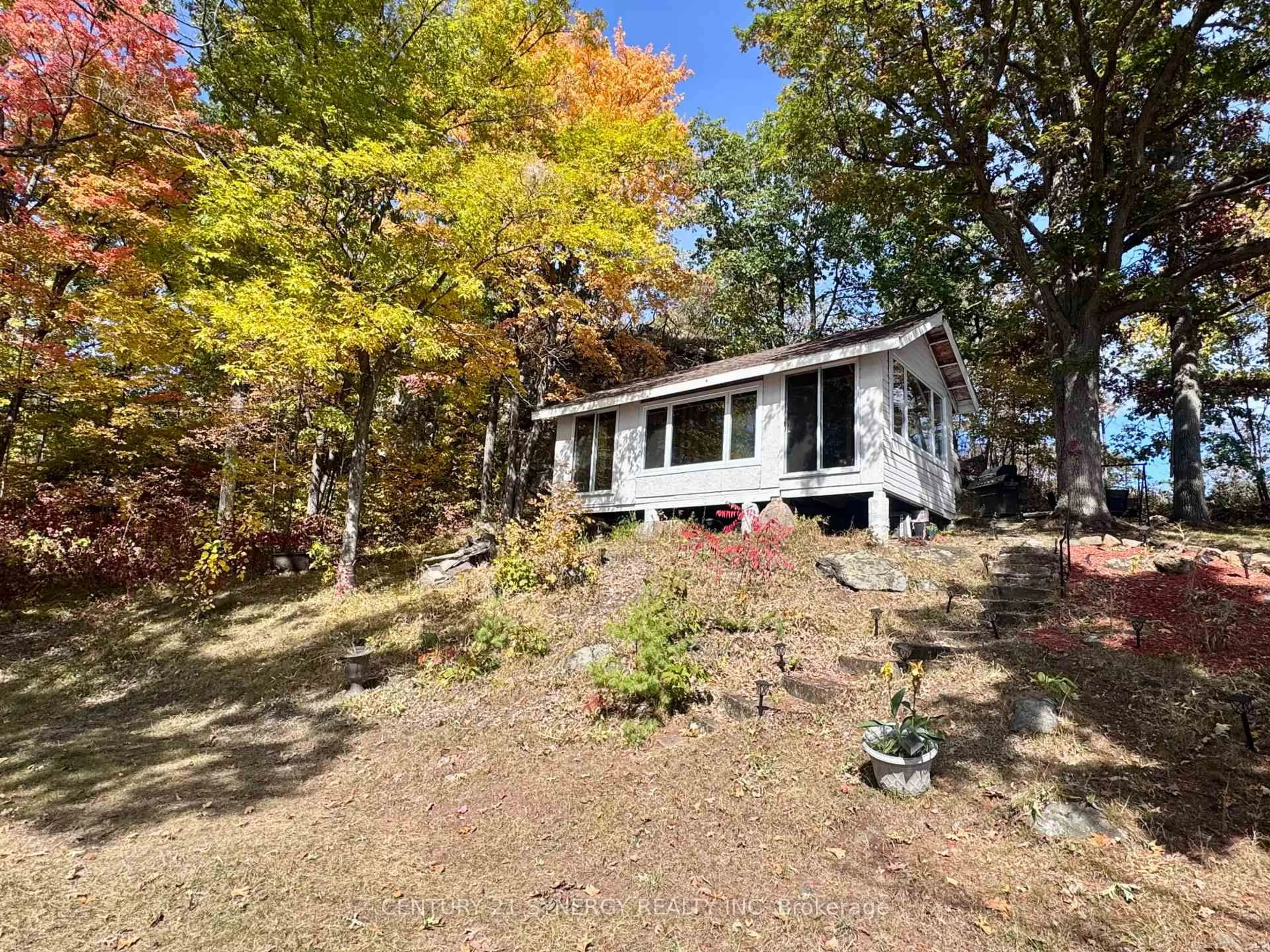 A pic from outside/outdoor area/front of a property/back of a property/a pic from drone, unknown for 241 Brash Lane, Frontenac Ontario K0H 1R0