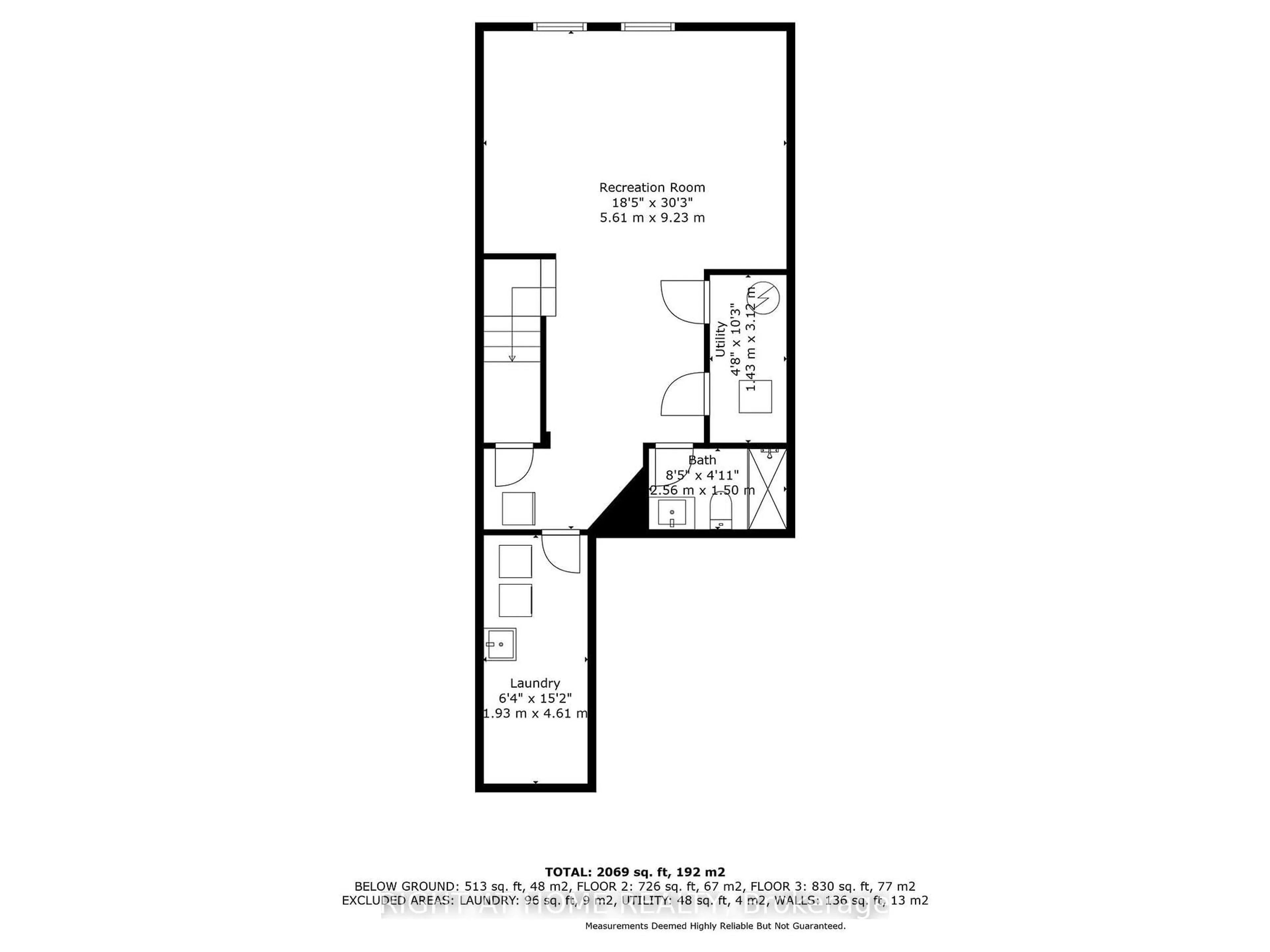 Floor plan for 14 Amos Dr #26, Guelph Ontario N1L 0M2
