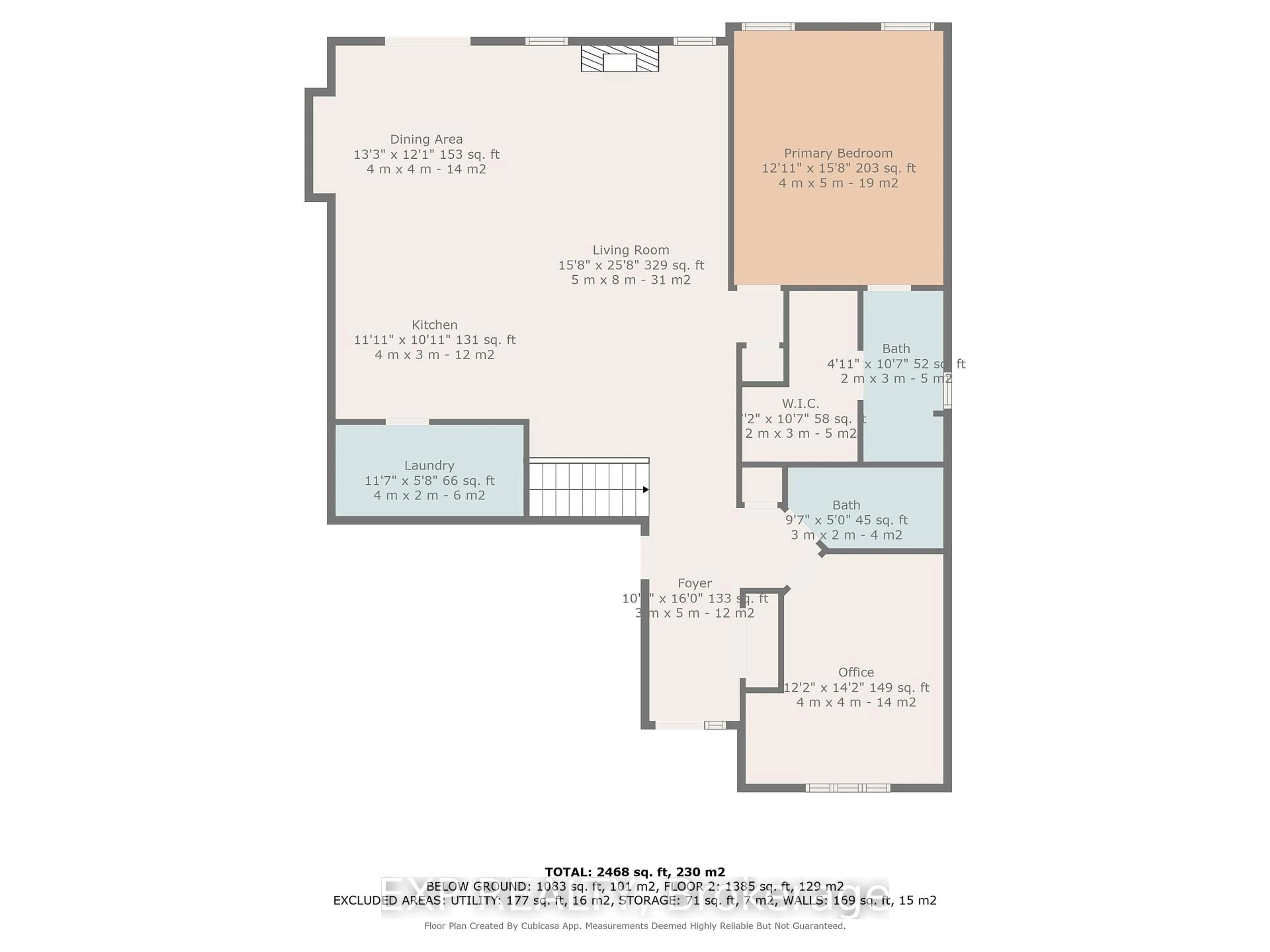 Floor plan for 46 Collins Way, Strathroy-Caradoc Ontario N7G 0E5