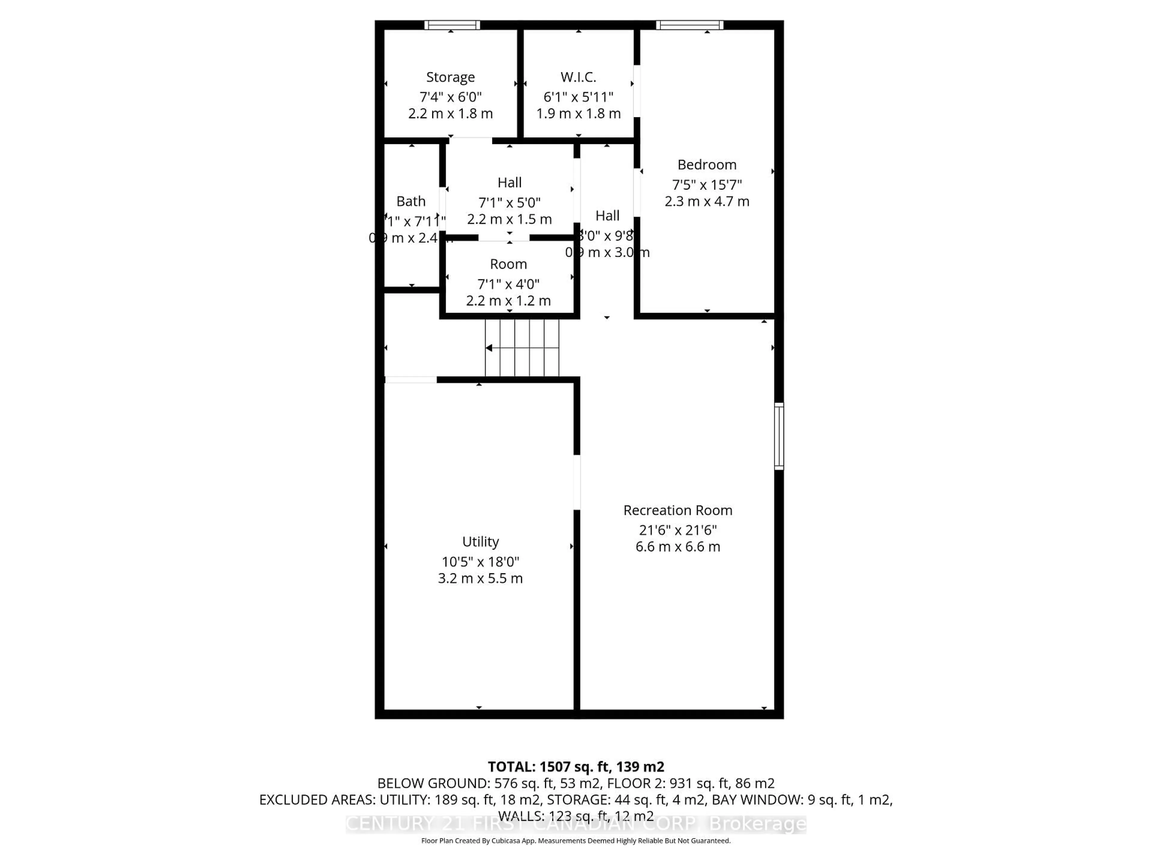 Floor plan for 20 Ashbury Ave, London South Ontario N6E 1S8